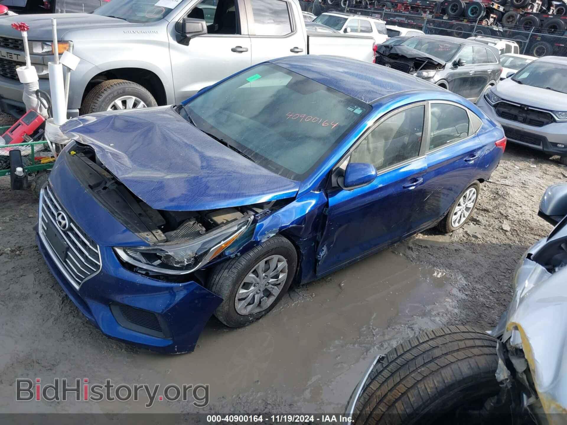 2021 HYUNDAI ACCENT - VIN: 3KPC24A60ME143285 - Фото 2
