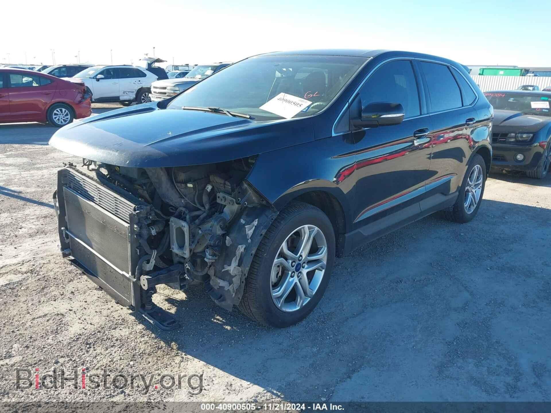 2015 FORD EDGE - VIN: 2FMTK3K85FBB39314 - Фото 2