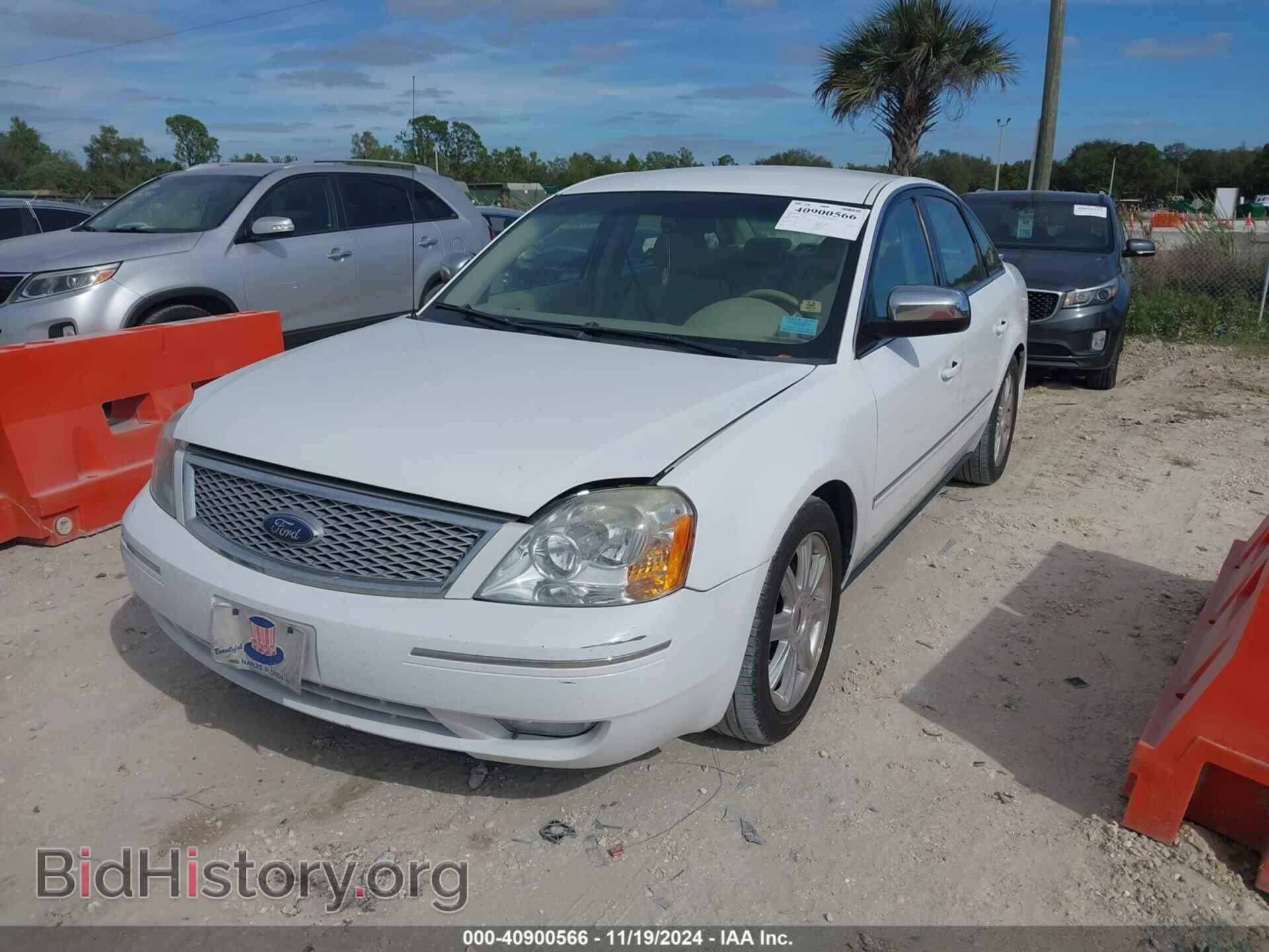 2006 FORD FIVE HUNDRED - VIN: 1FAFP25106G142261 - Фото 2