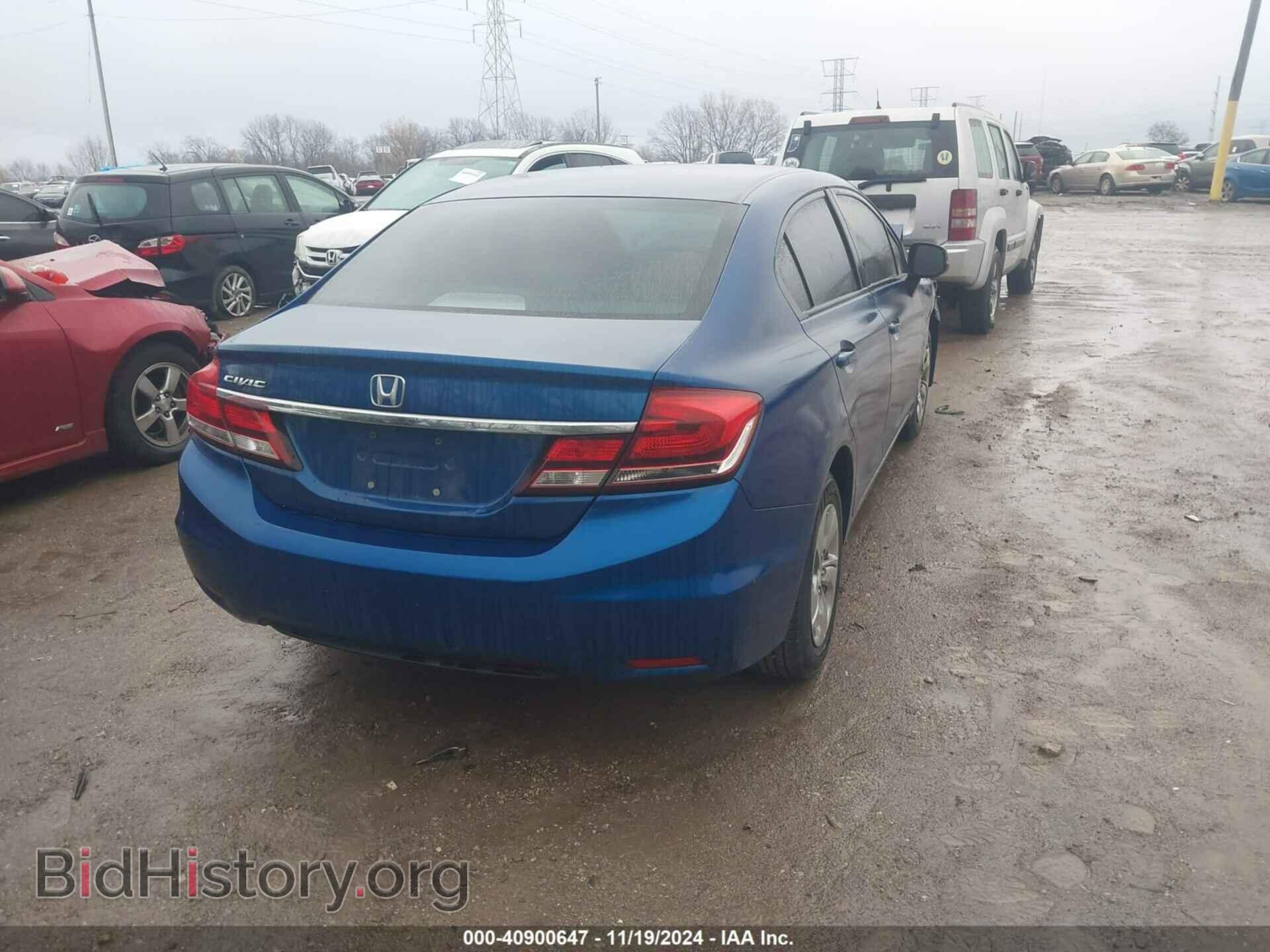 2013 HONDA CIVIC - VIN: 19XFB2F58DE064321 - Фото 4