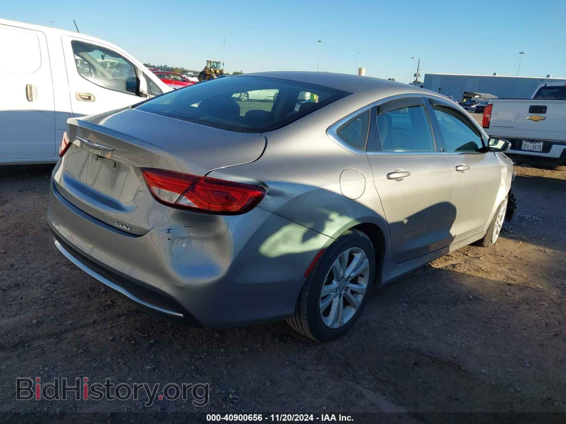 2016 CHRYSLER 200 - VIN: 1C3CCCAB0GN155672 - Фото 4