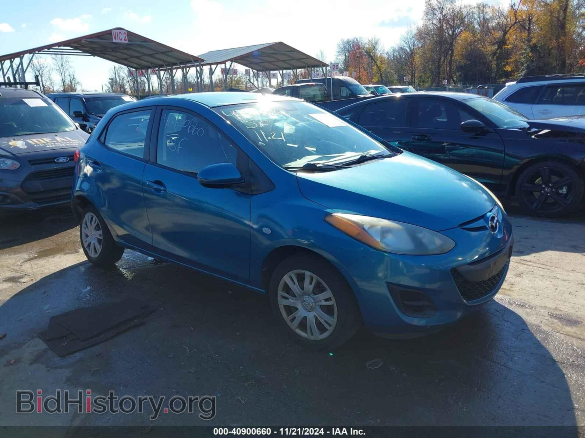 Photo JM1DE1HZ6B0119654 - MAZDA MAZDA2 2011