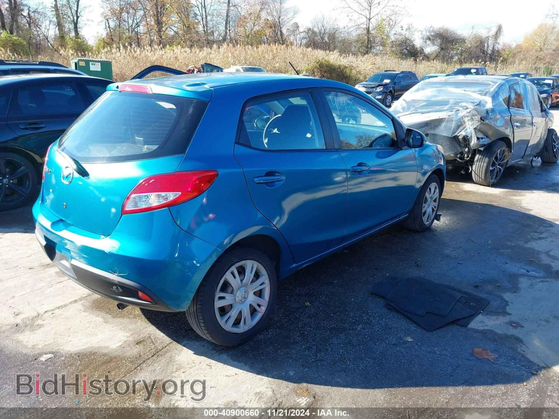 2011 MAZDA MAZDA2 - VIN: JM1DE1HZ6B0119654 - Фото 4