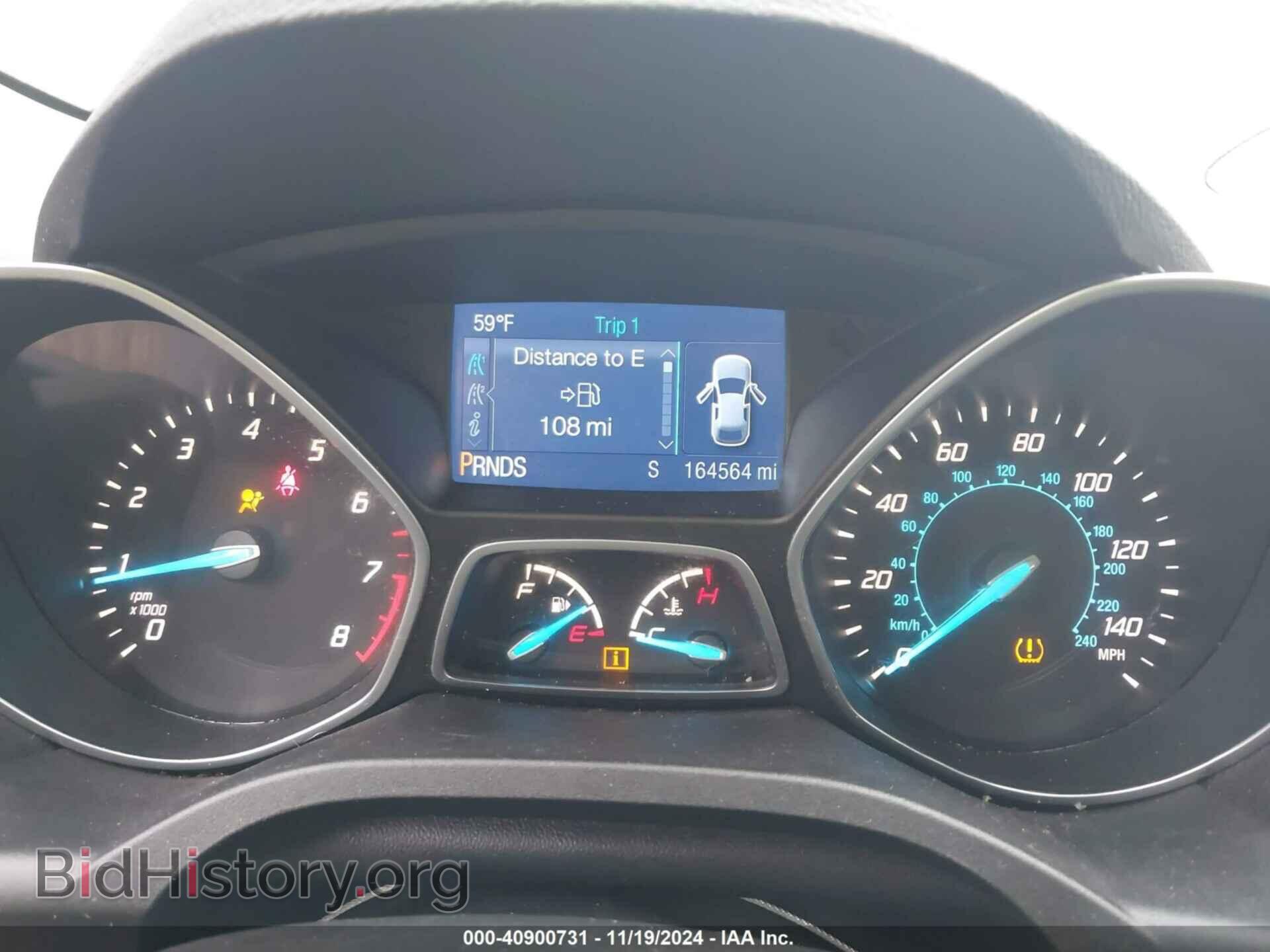 2015 FORD ESCAPE - VIN: 1FMCU0F77FUB46852 - Фото 7