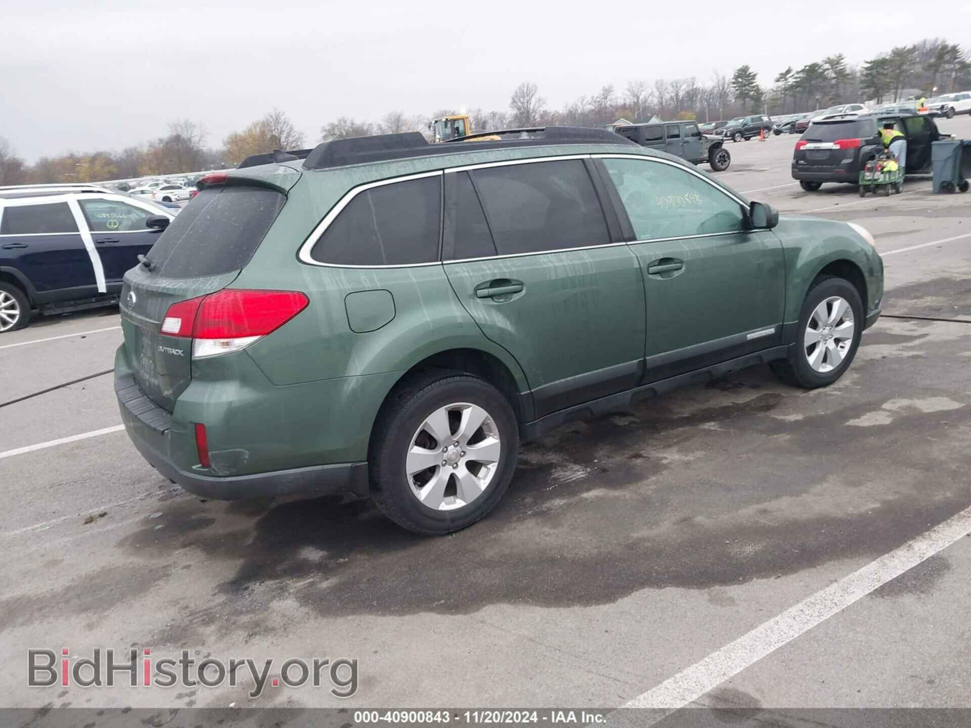 2011 SUBARU OUTBACK - VIN: 4S4BRCKC7B3354733 - Фото 4