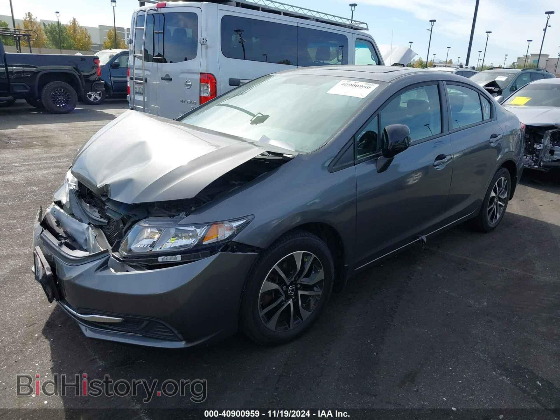 2013 HONDA CIVIC - VIN: 2HGFB2F82DH515761 - Фото 2