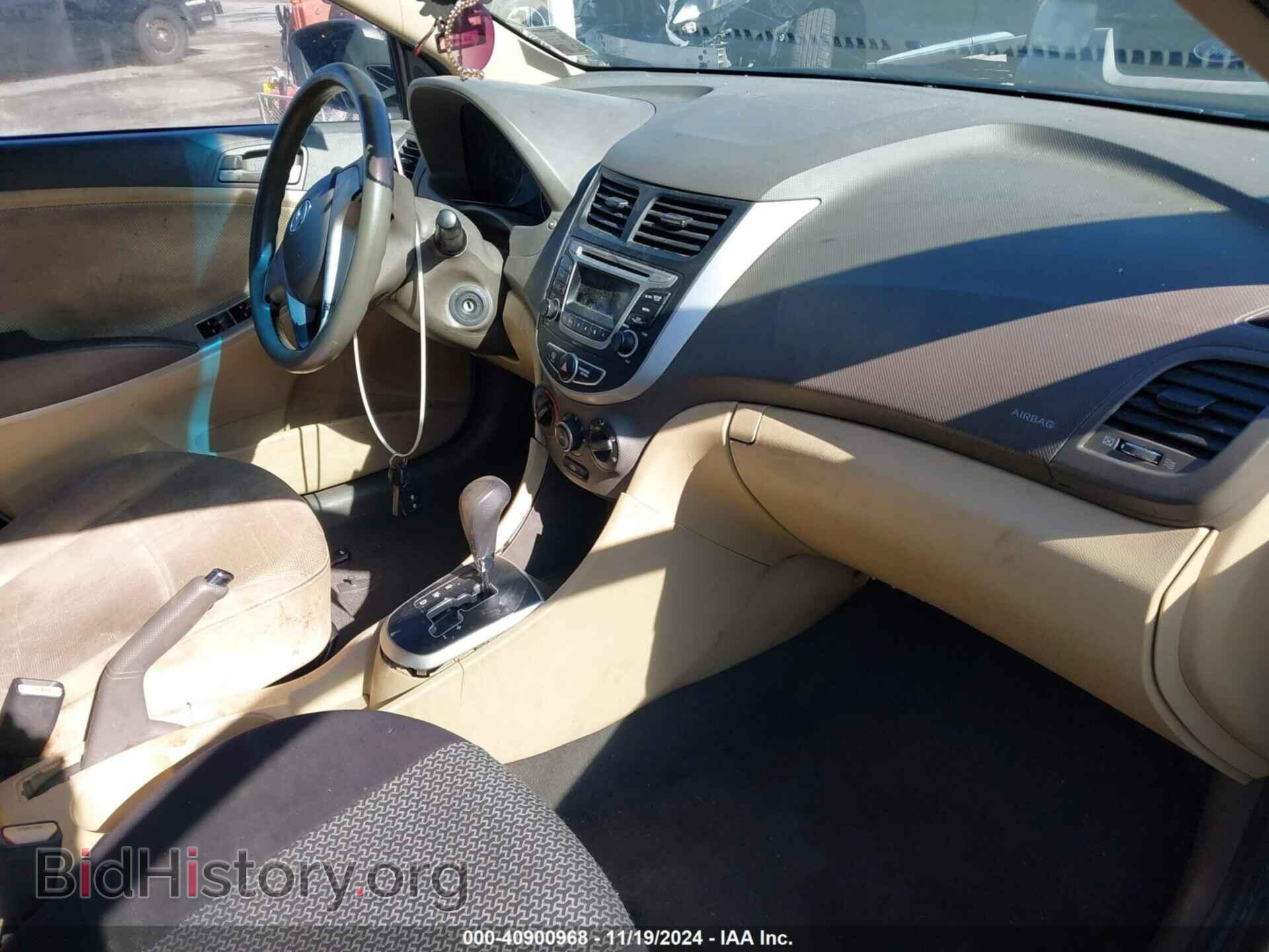 2014 HYUNDAI ACCENT - VIN: KMHCT4AE4EU625678 - Фото 5