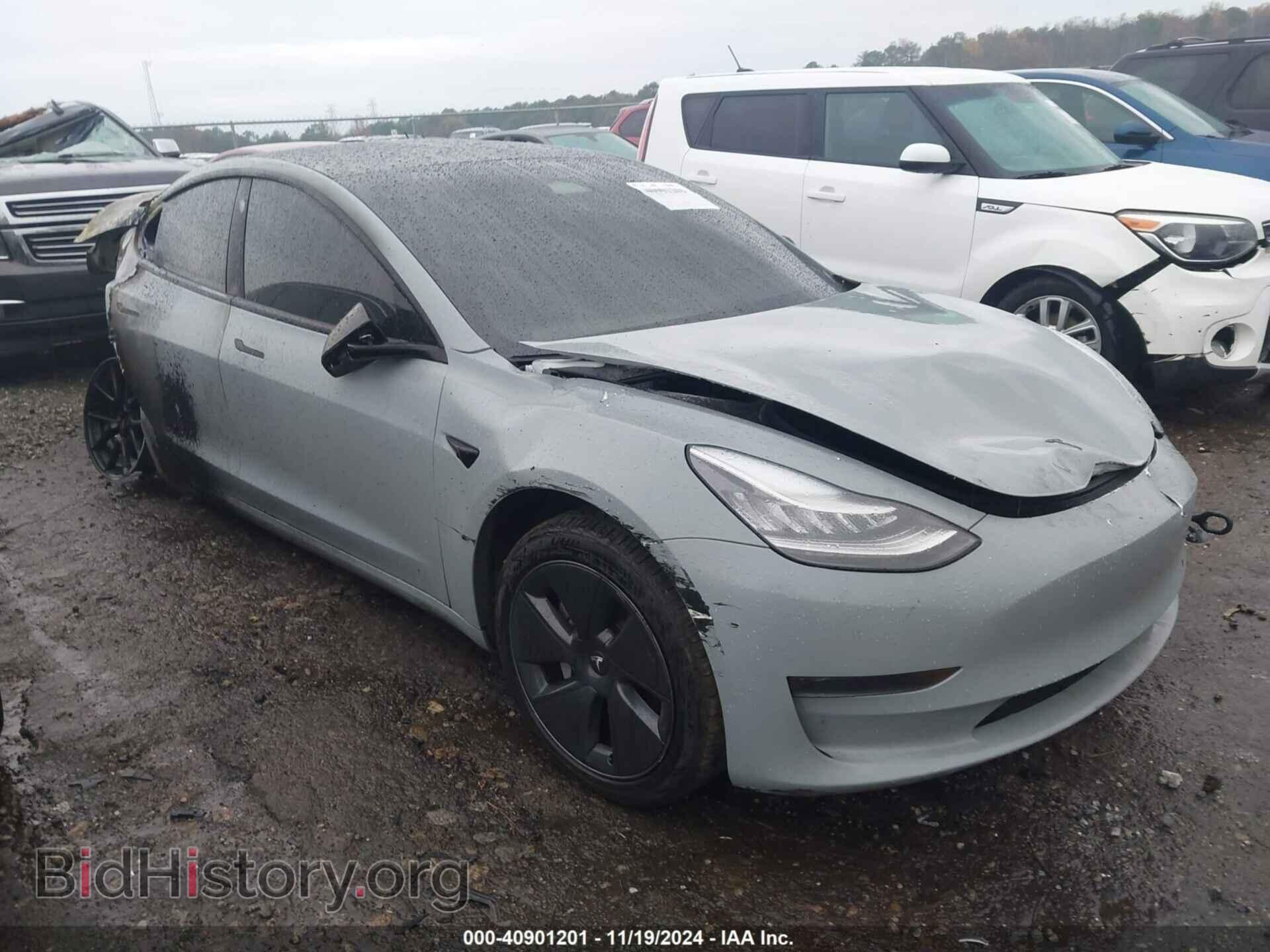 Photo 5YJ3E1EA8MF854778 - TESLA MODEL 3 2021