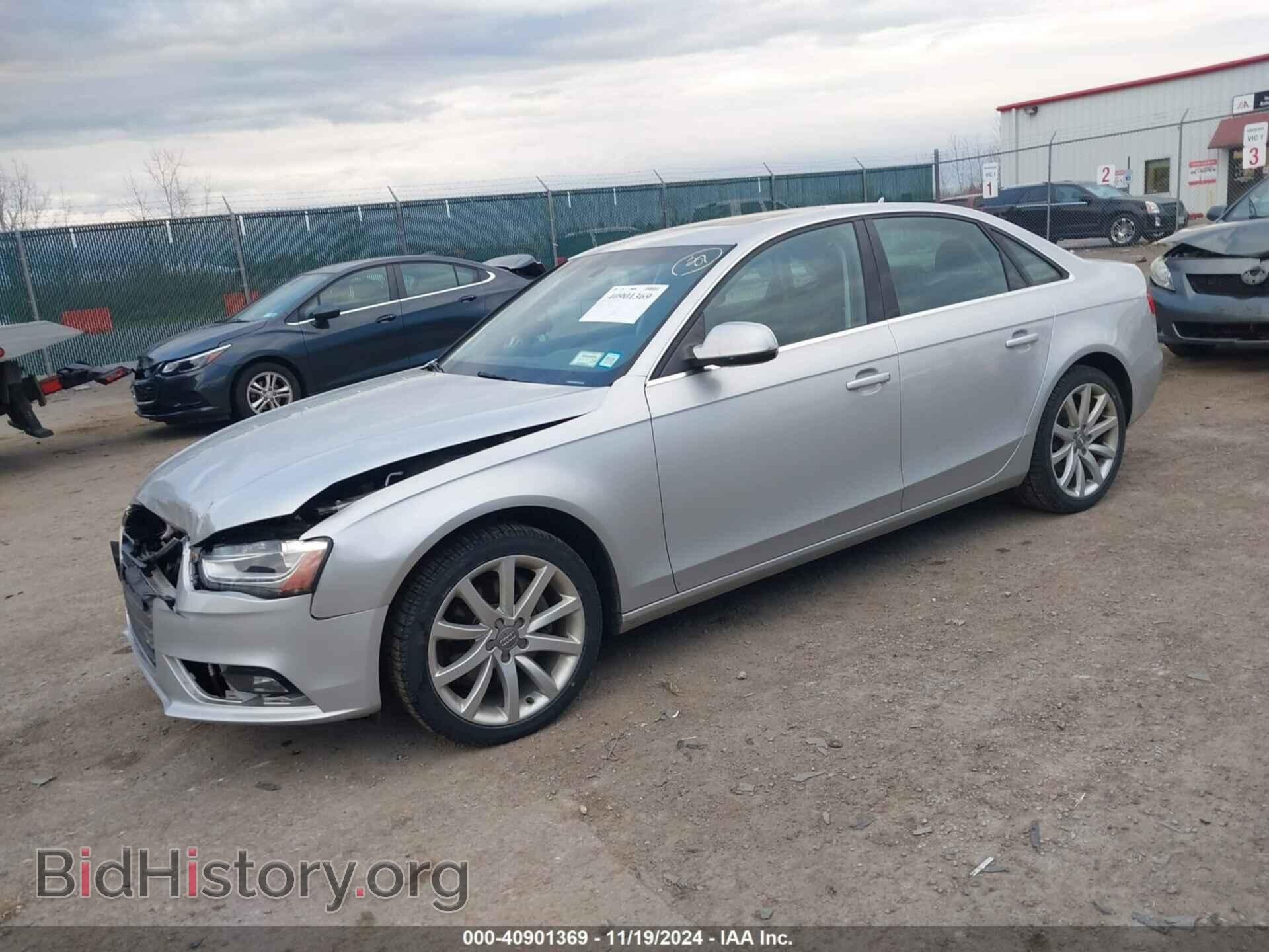 2013 AUDI A4 - VIN: WAUFFAFL1DN006086 - Фото 2