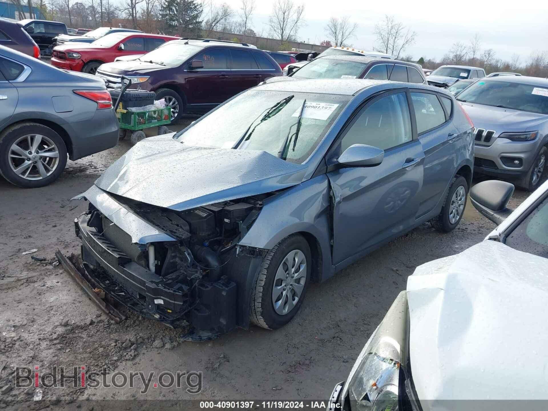 2017 HYUNDAI ACCENT - VIN: KMHCT5AE0HU354709 - Фото 2