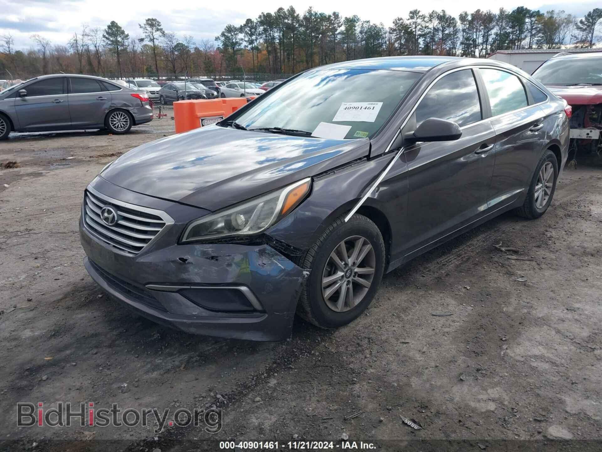 2017 HYUNDAI SONATA - VIN: 5NPE24AF1HH512634 - Фото 2