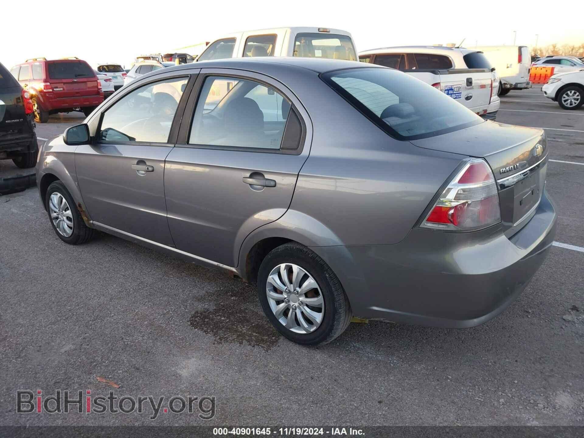 2009 CHEVROLET AVEO - VIN: KL1TD56E29B354466 - Фото 3