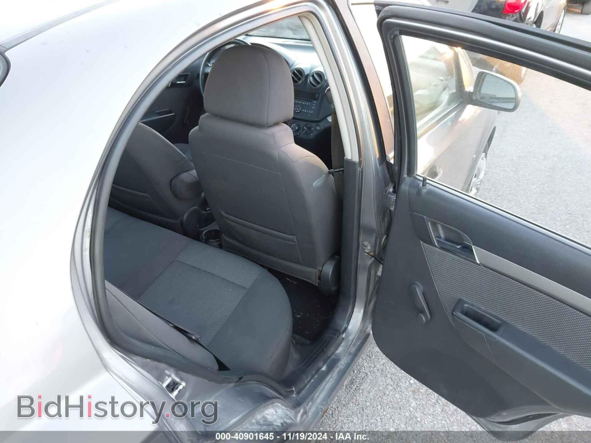 2009 CHEVROLET AVEO - VIN: KL1TD56E29B354466 - Фото 8