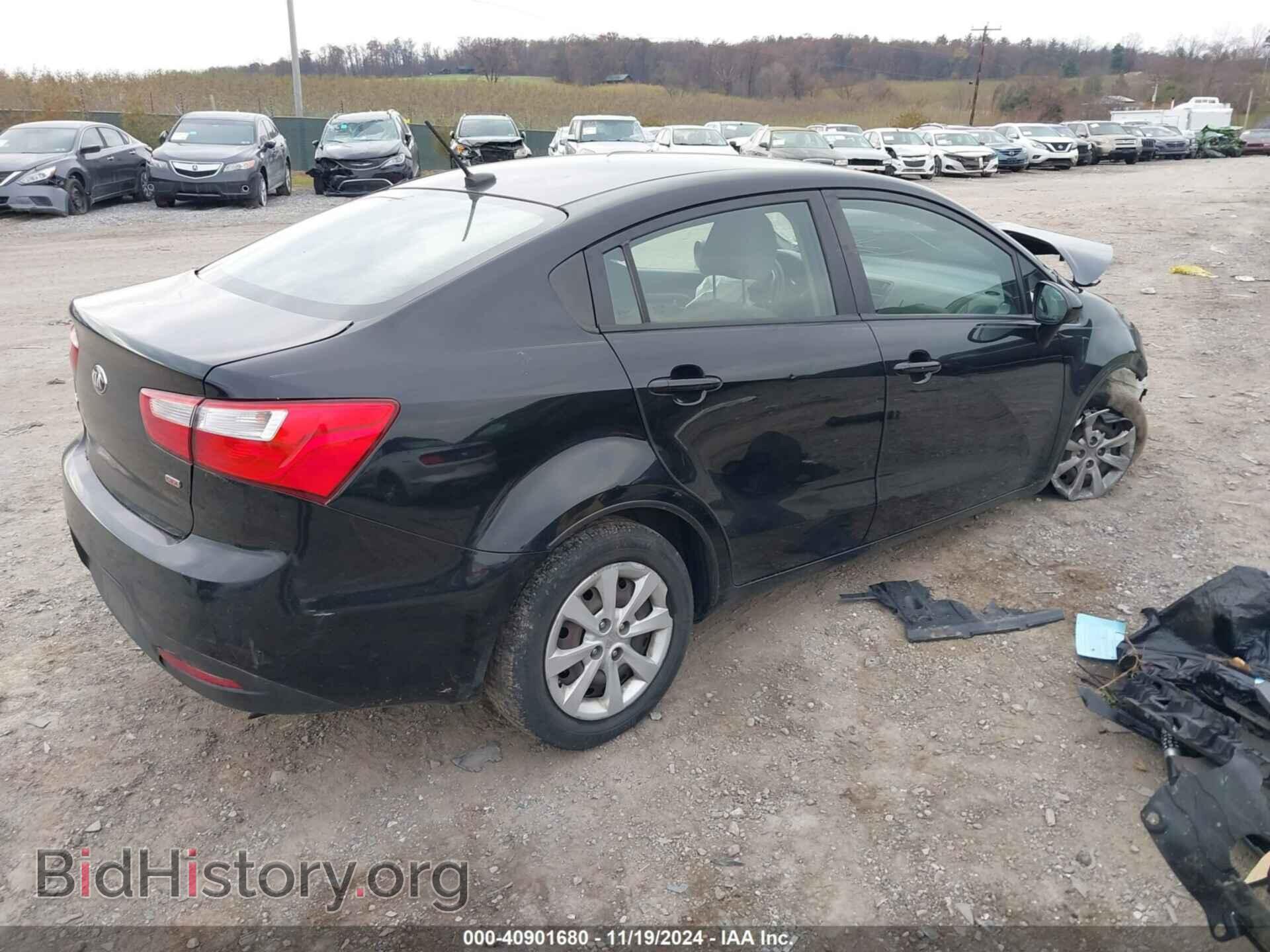 2014 KIA RIO - VIN: KNADM4A38E6332811 - Фото 4