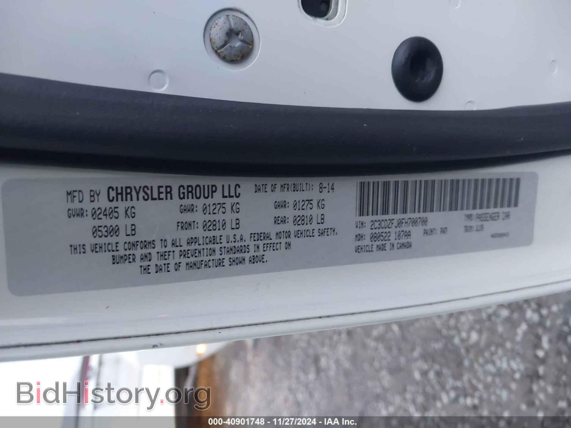 2015 DODGE CHALLENGER - VIN: 2C3CDZFJ0FH700700 - Photo 9
