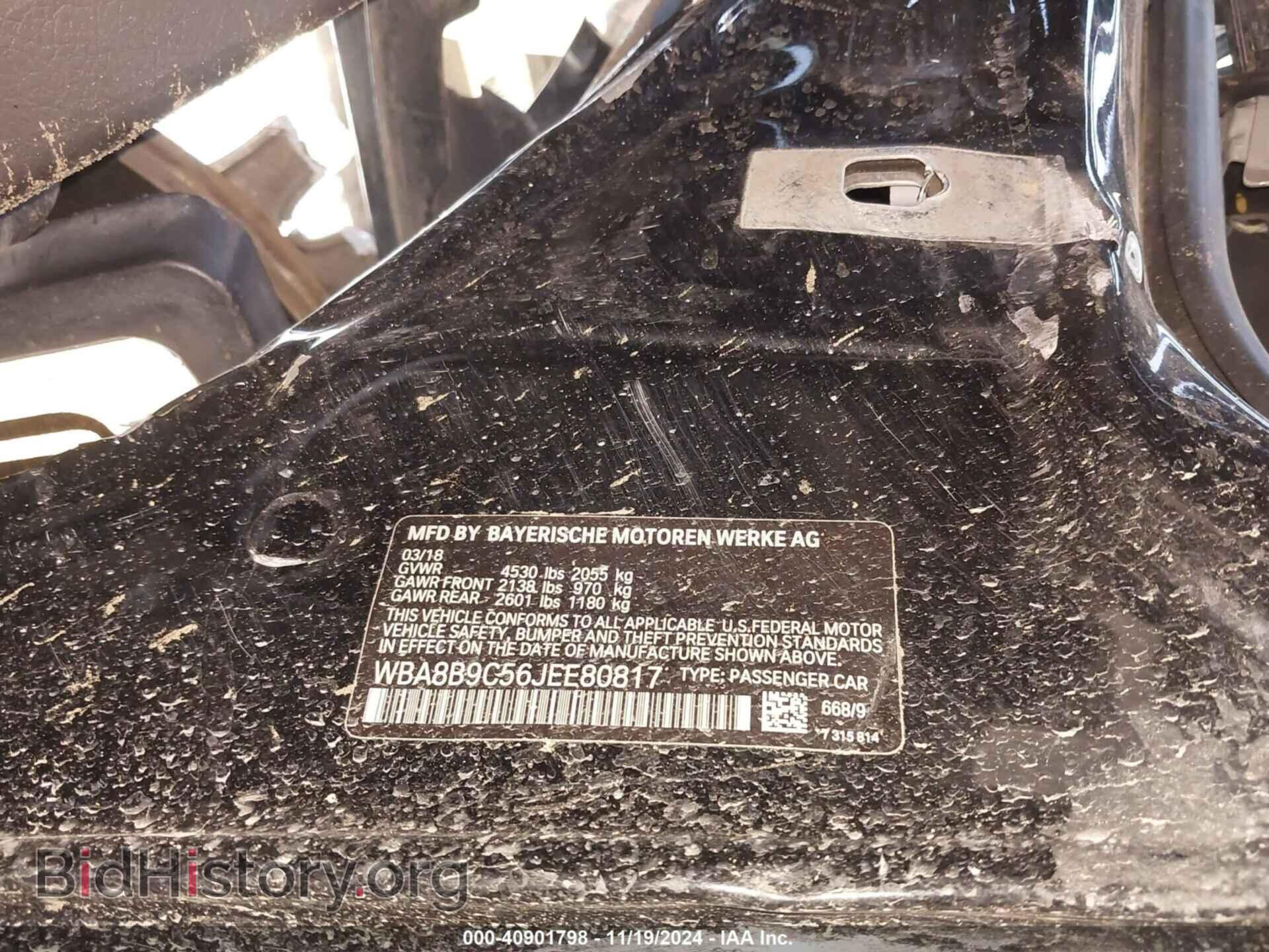 2018 BMW 330I - VIN: WBA8B9C56JEE80817 - Фото 9