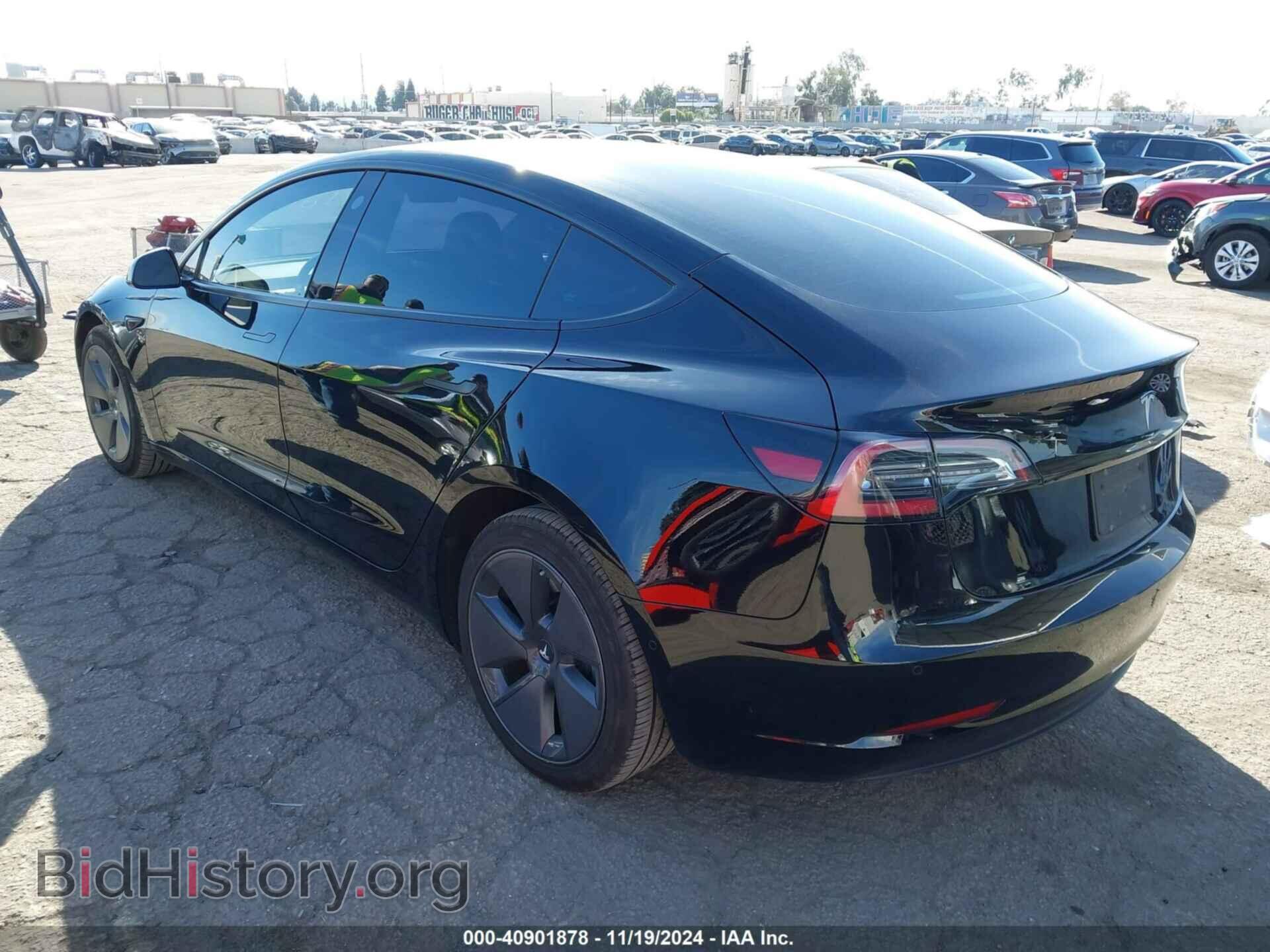 2022 TESLA MODEL 3 - VIN: 5YJ3E1EA2NF376097 - Фото 3