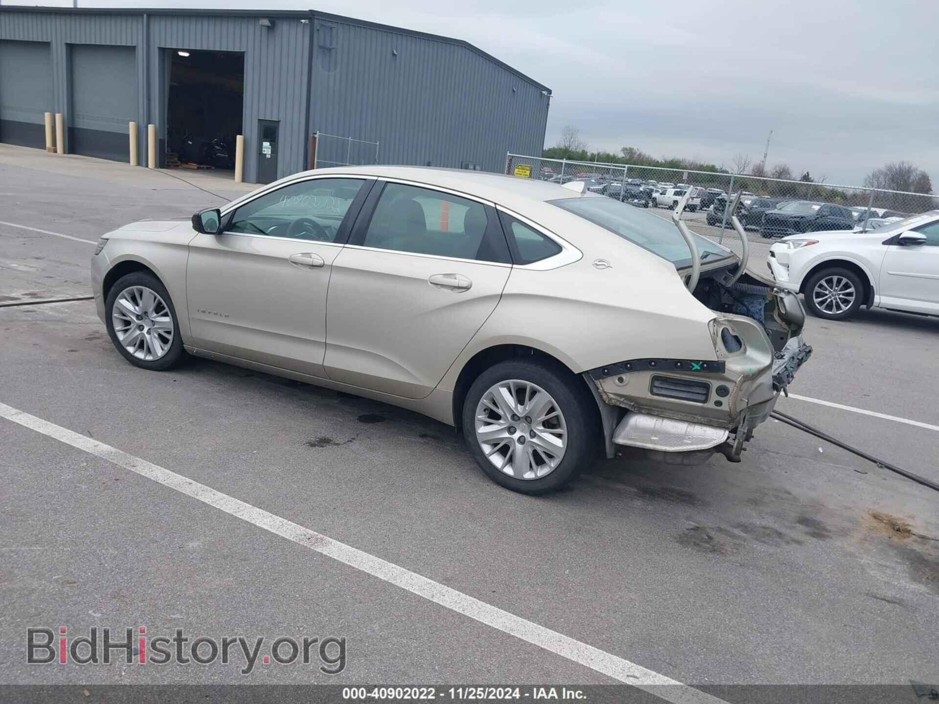 2014 CHEVROLET IMPALA - VIN: 2G11Y5SL4E9149177 - Фото 3