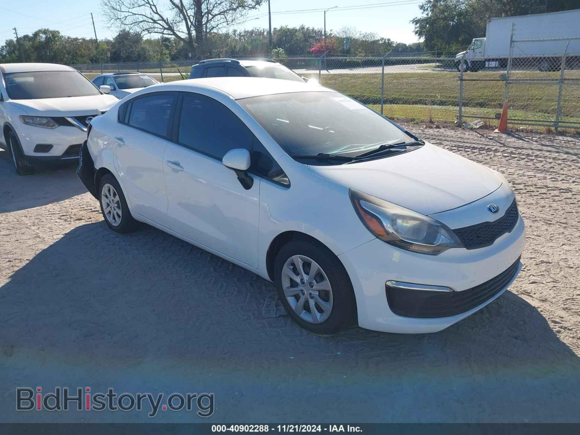 Фотография KNADM4A37H6012982 - KIA RIO 2017