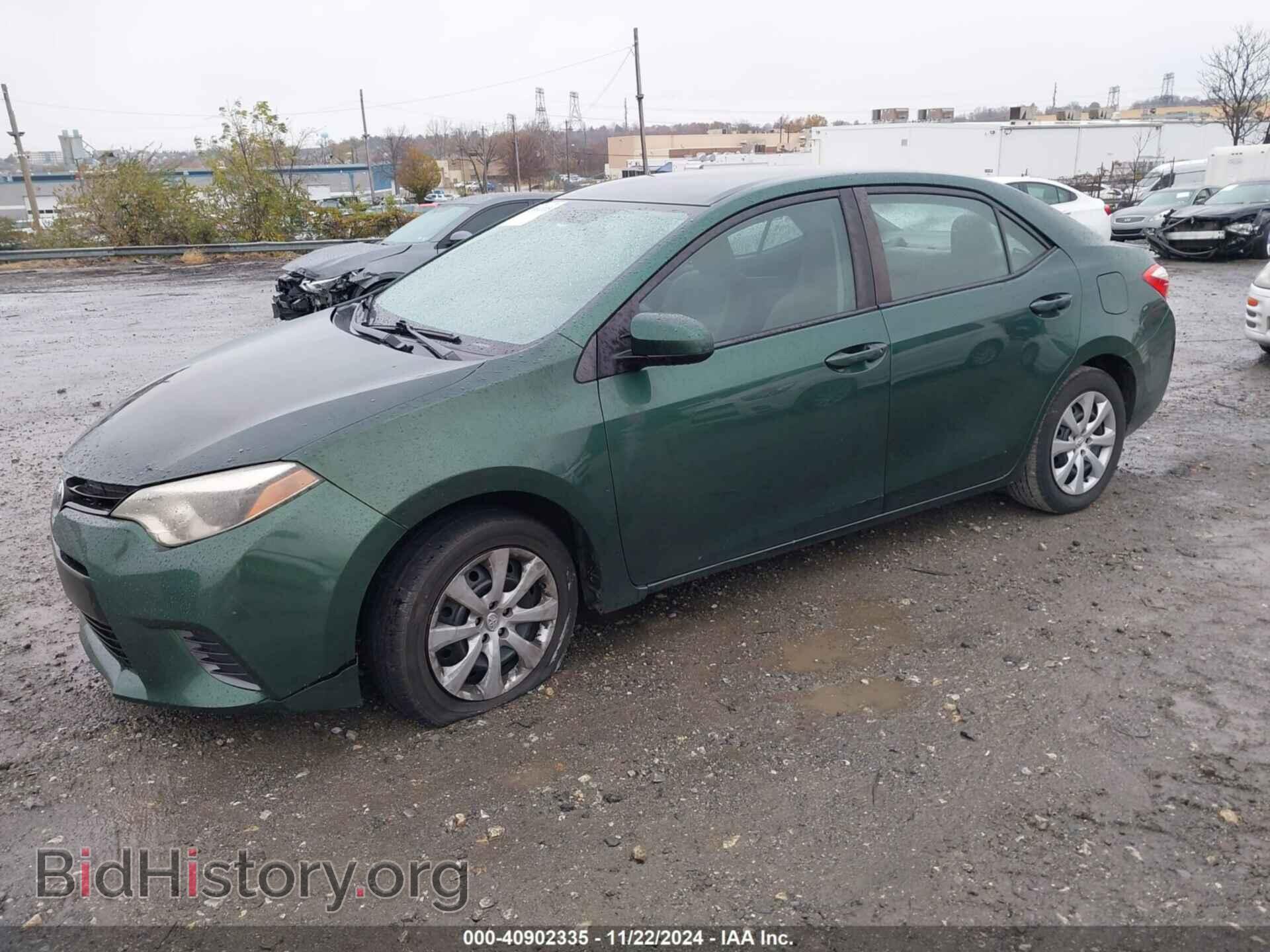 2015 TOYOTA COROLLA - VIN: 2T1BURHEXFC386071 - Фото 2