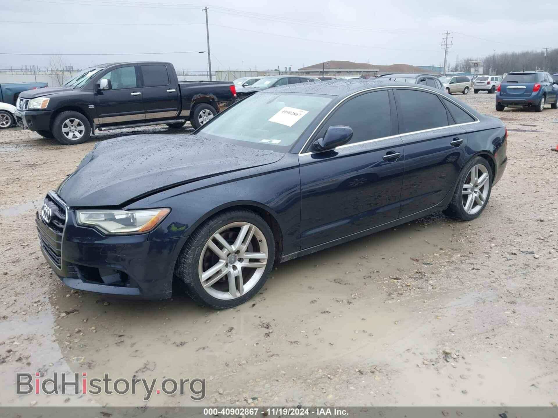 2014 AUDI A6 - VIN: WAUGFAFC2EN060163 - Фото 2