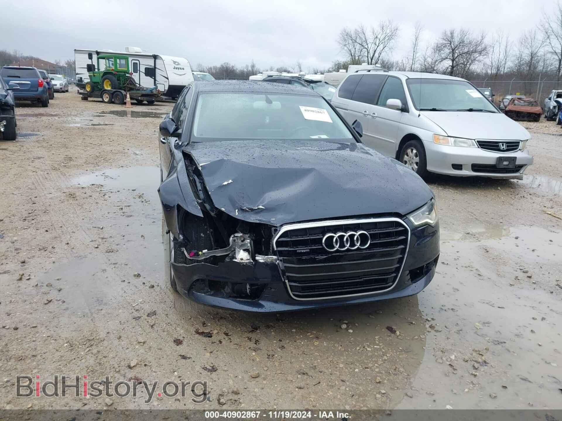 2014 AUDI A6 - VIN: WAUGFAFC2EN060163 - Фото 12