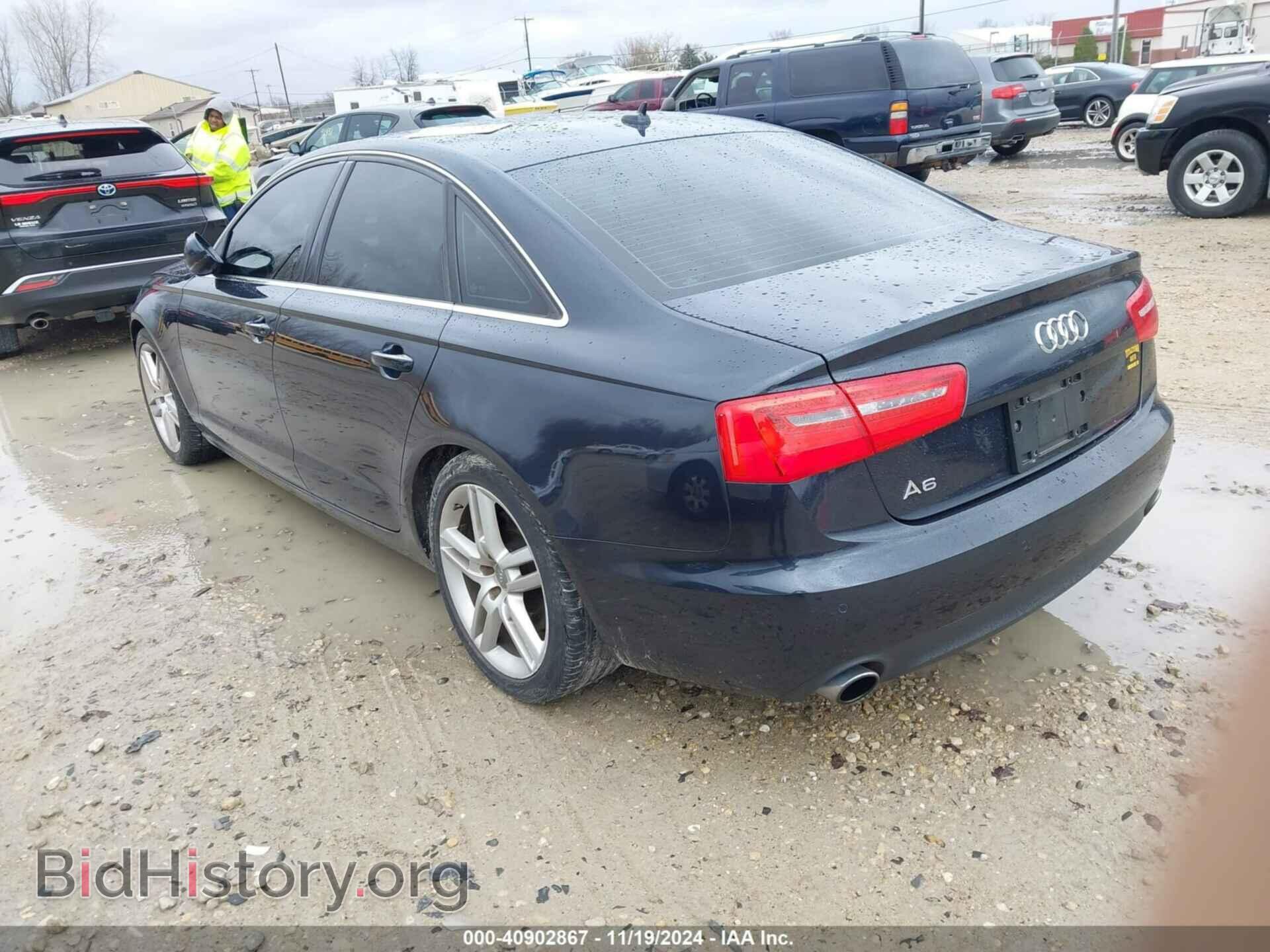 2014 AUDI A6 - VIN: WAUGFAFC2EN060163 - Фото 3