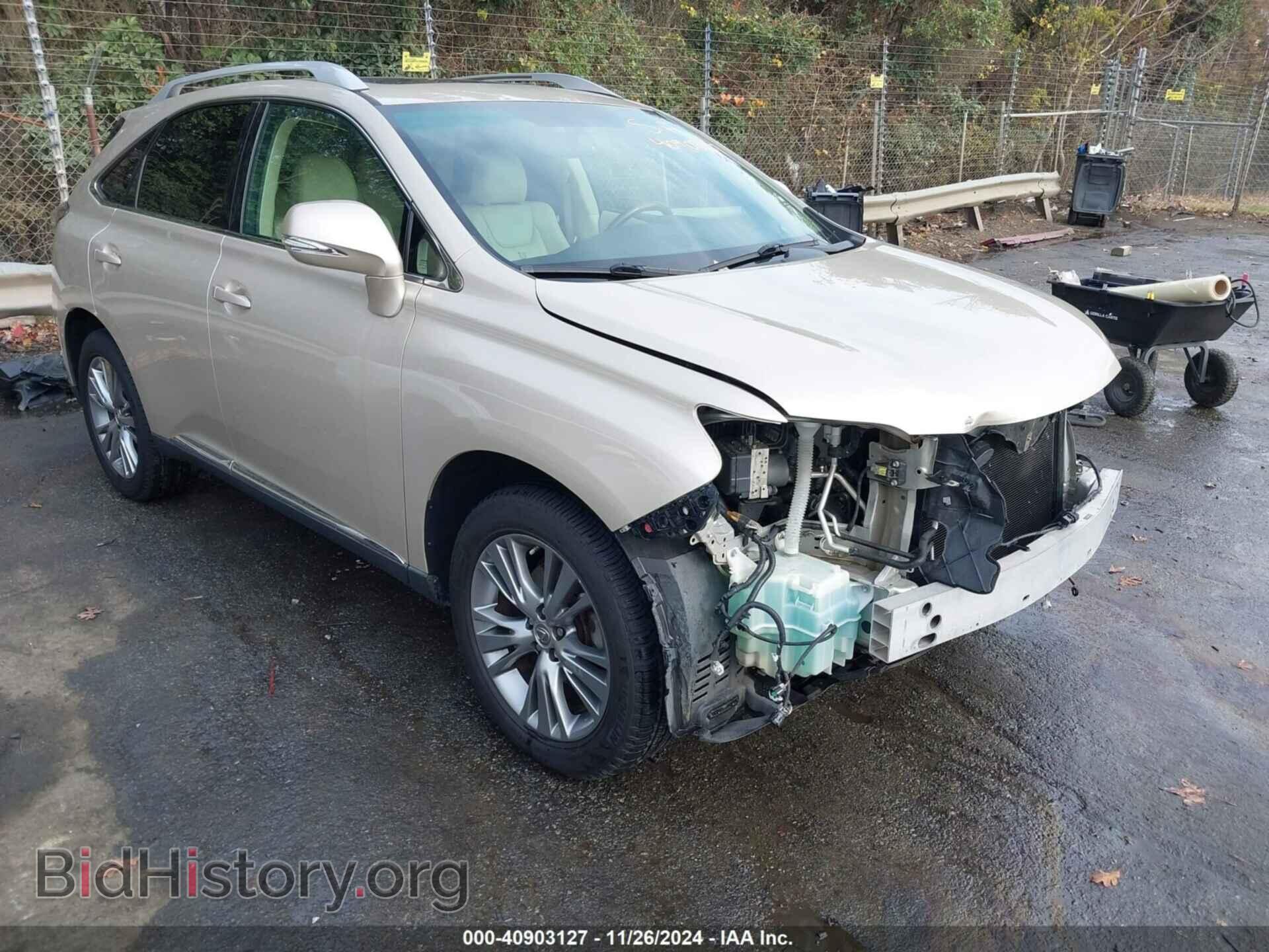 Фотография 2T2ZK1BAXDC109652 - LEXUS RX 350 2013