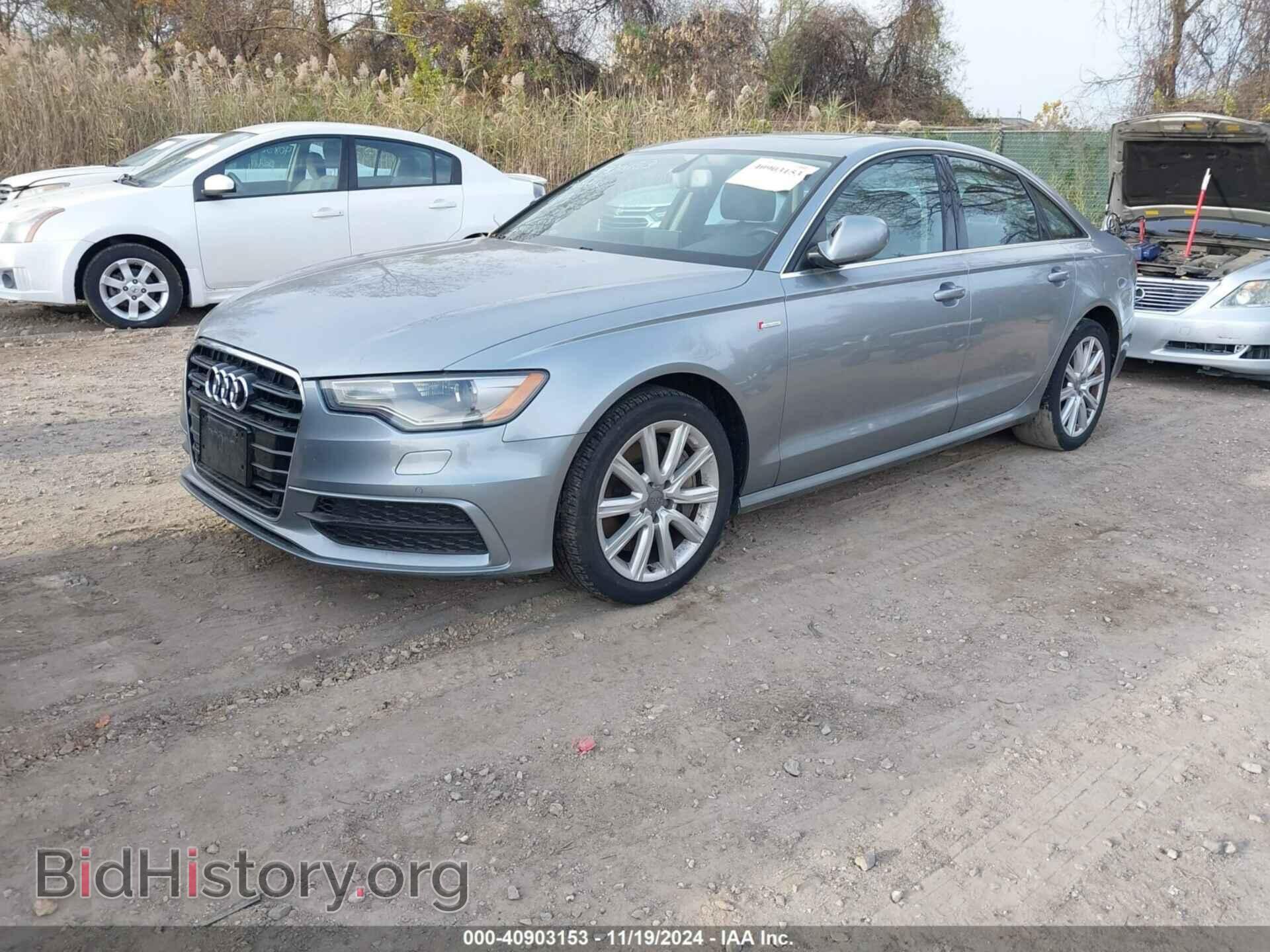 2012 AUDI A6 - VIN: WAUHGAFC8CN153137 - Фото 2