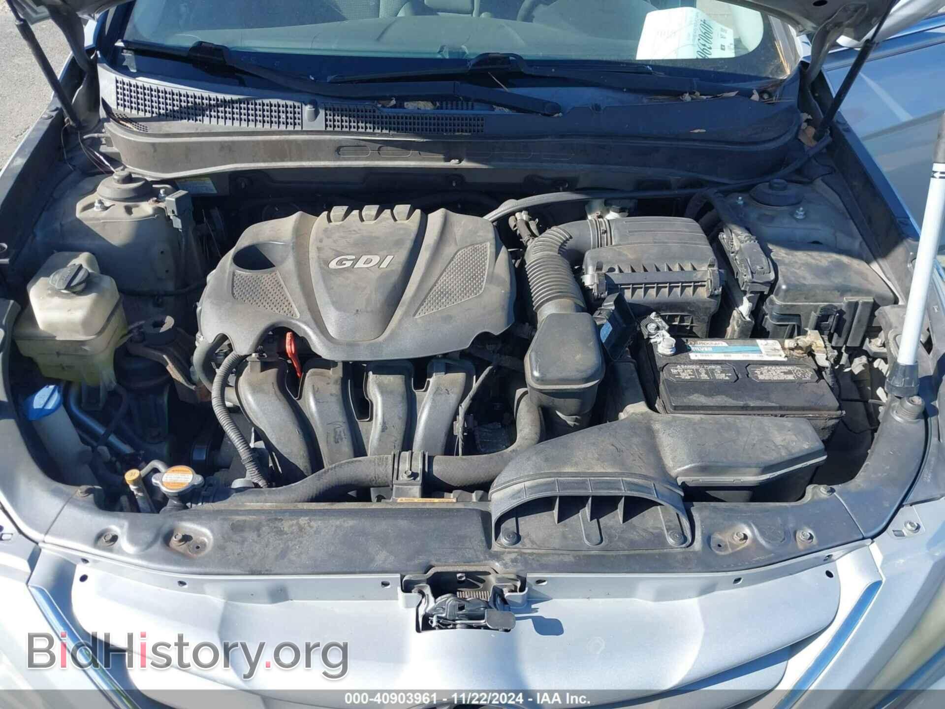 2011 HYUNDAI SONATA - VIN: 5NPEB4AC5BH063732 - Фото 10