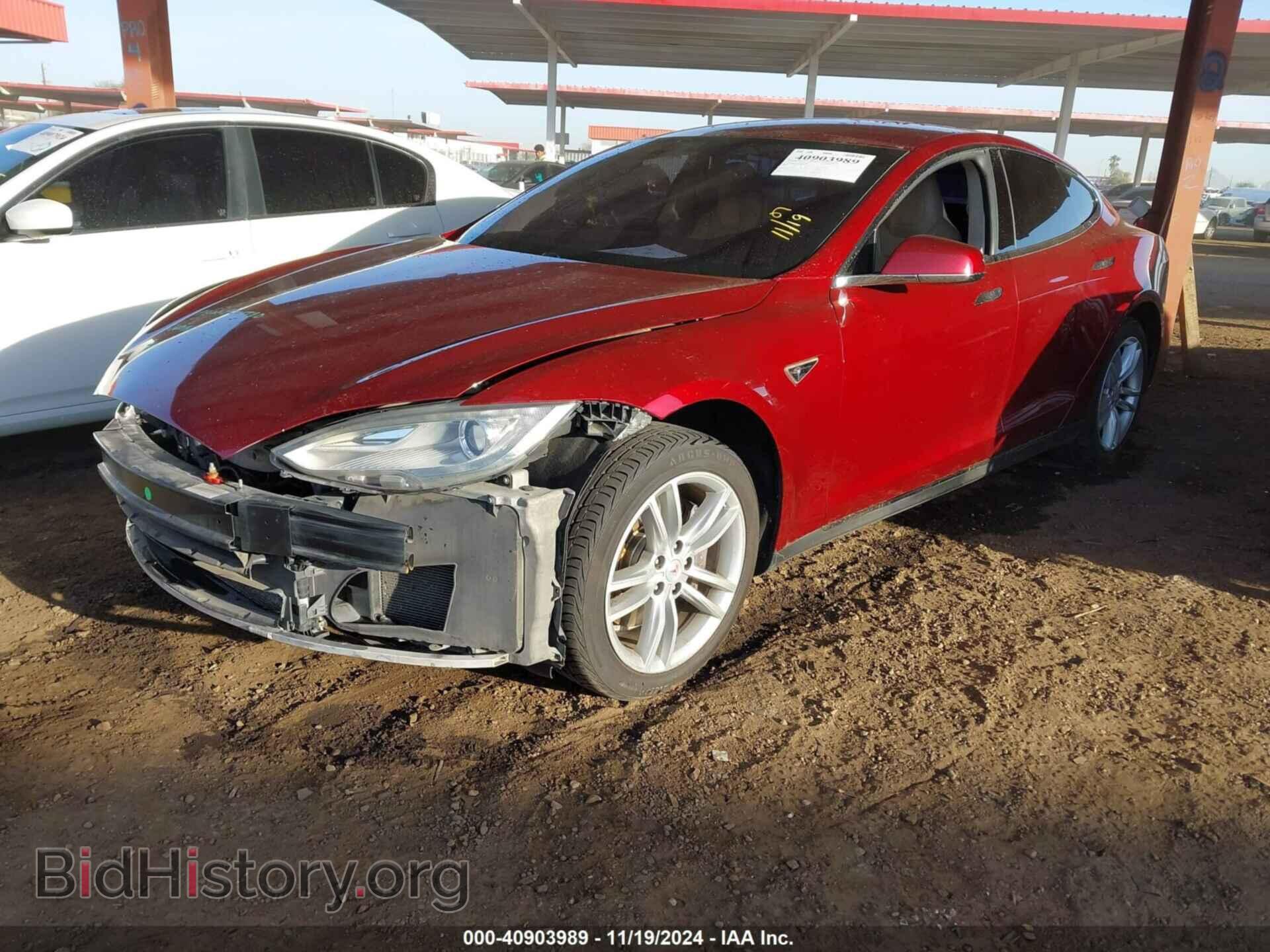 2012 TESLA MODEL S - VIN: 5YJSA1DN0CFS00674 - Фото 2