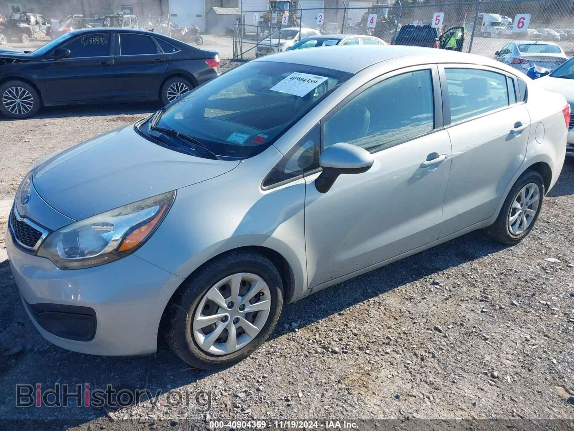 2013 KIA RIO - VIN: KNADN4A35D6102641 - Фото 2