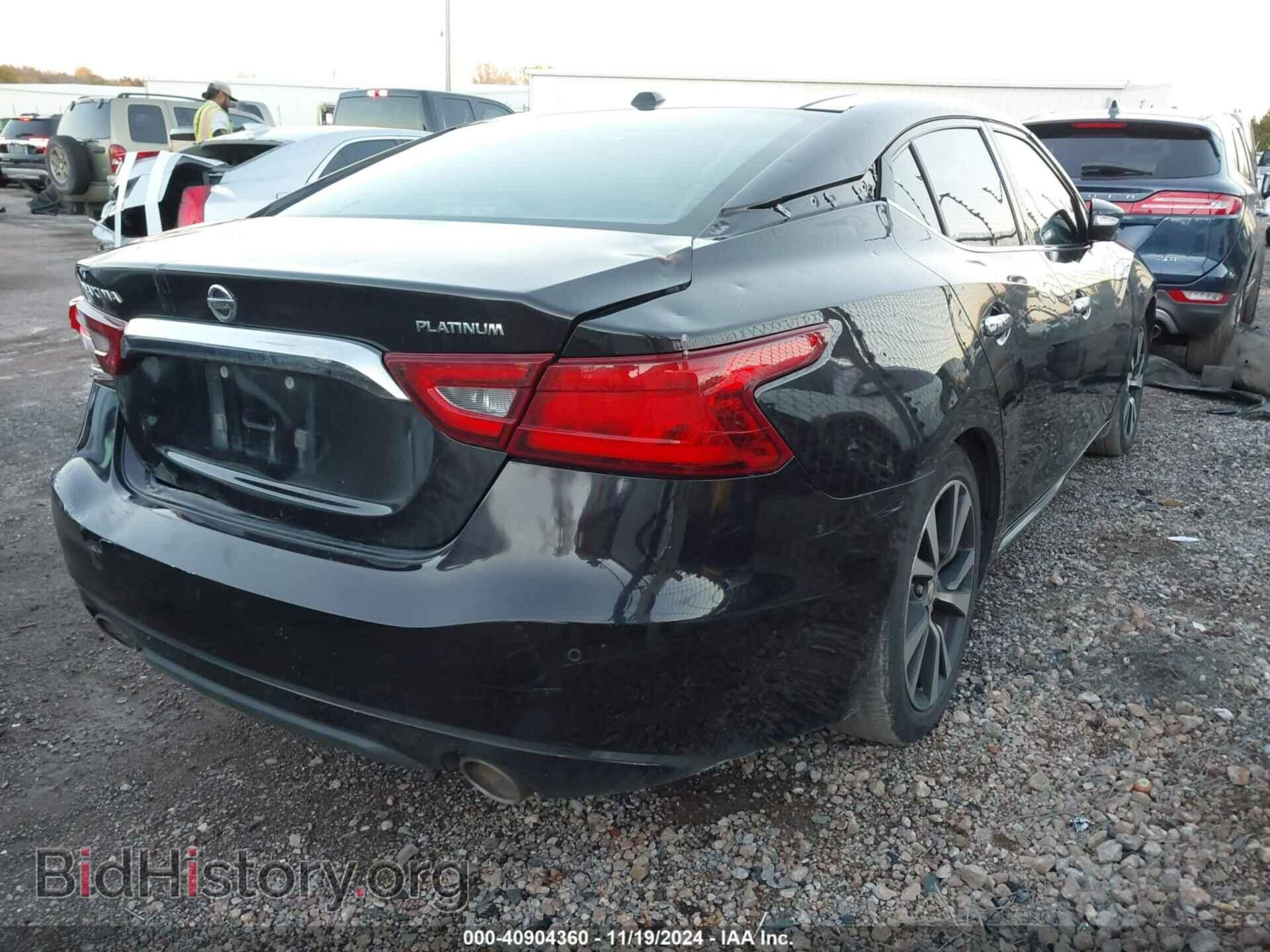 2016 NISSAN MAXIMA - VIN: 1N4AA6AP1GC380903 - Фото 4