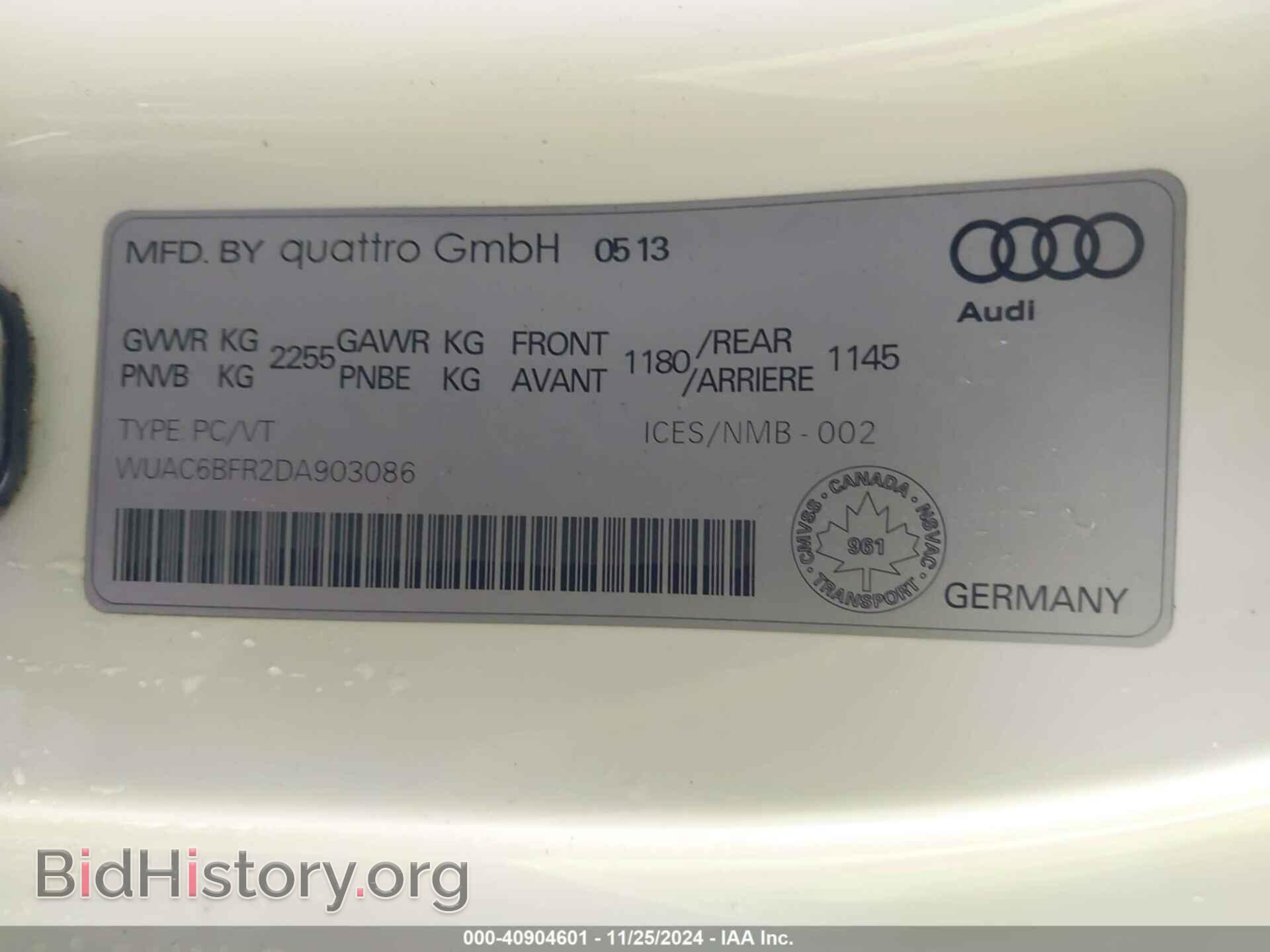2013 AUDI RS5 - VIN: WUAC6BFR2DA903086 - Photo 9
