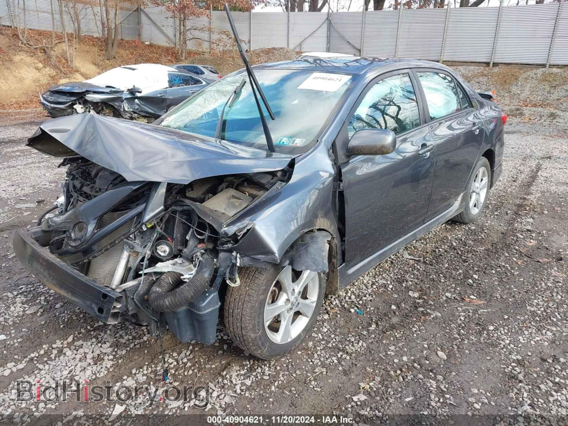 2011 TOYOTA COROLLA - VIN: 2T1BU4EEXBC712565 - Фото 2