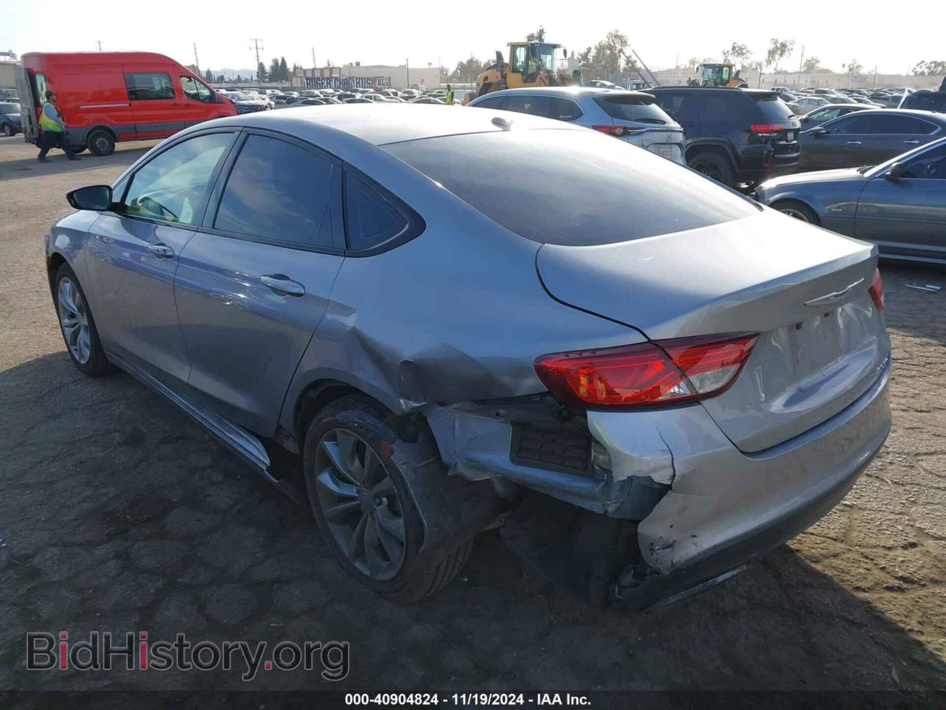 2015 CHRYSLER 200 - VIN: 1C3CCCBB8FN650604 - Фото 3