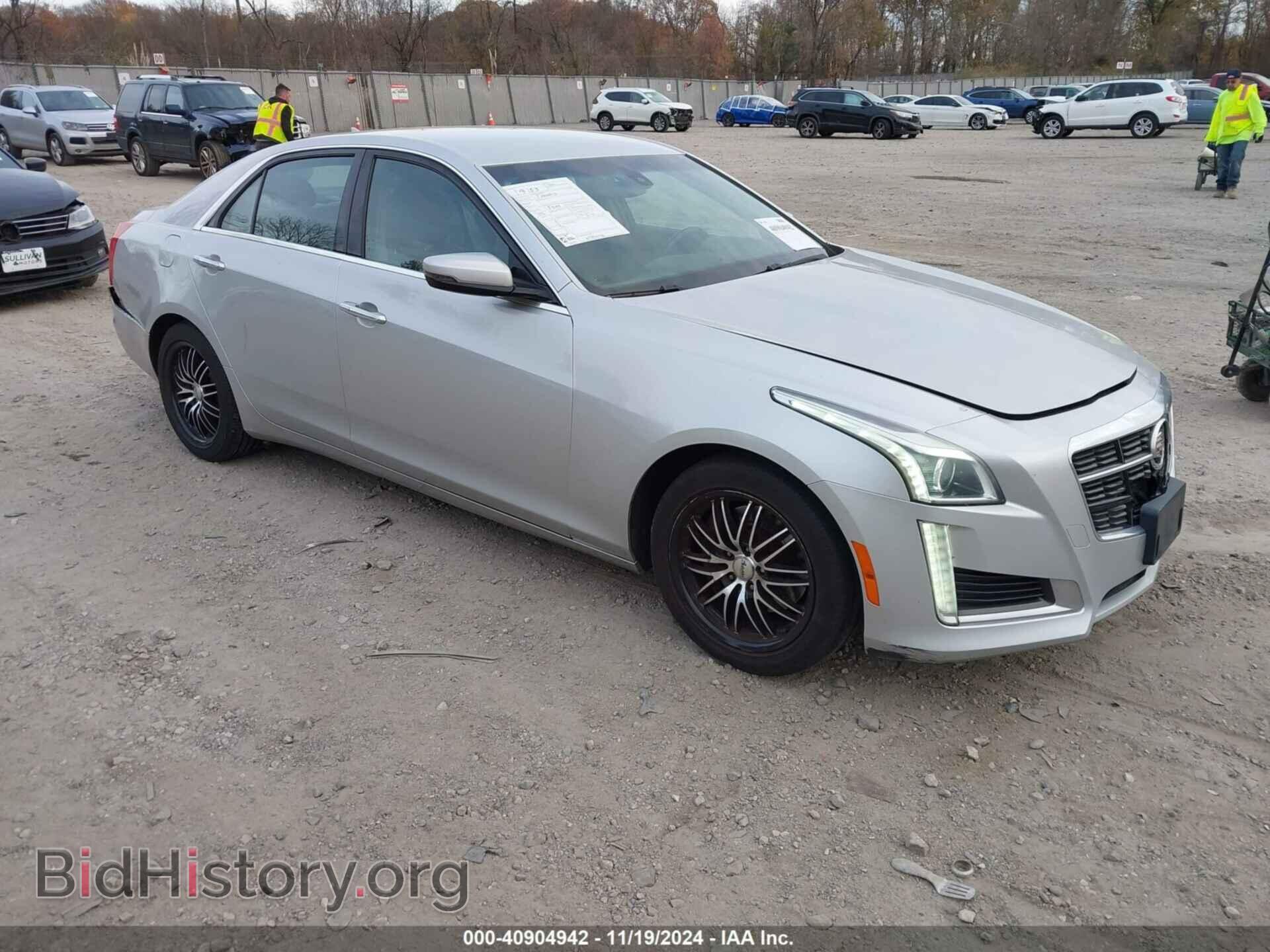 Photo 1G6AP5SX4E0164353 - CADILLAC CTS 2014