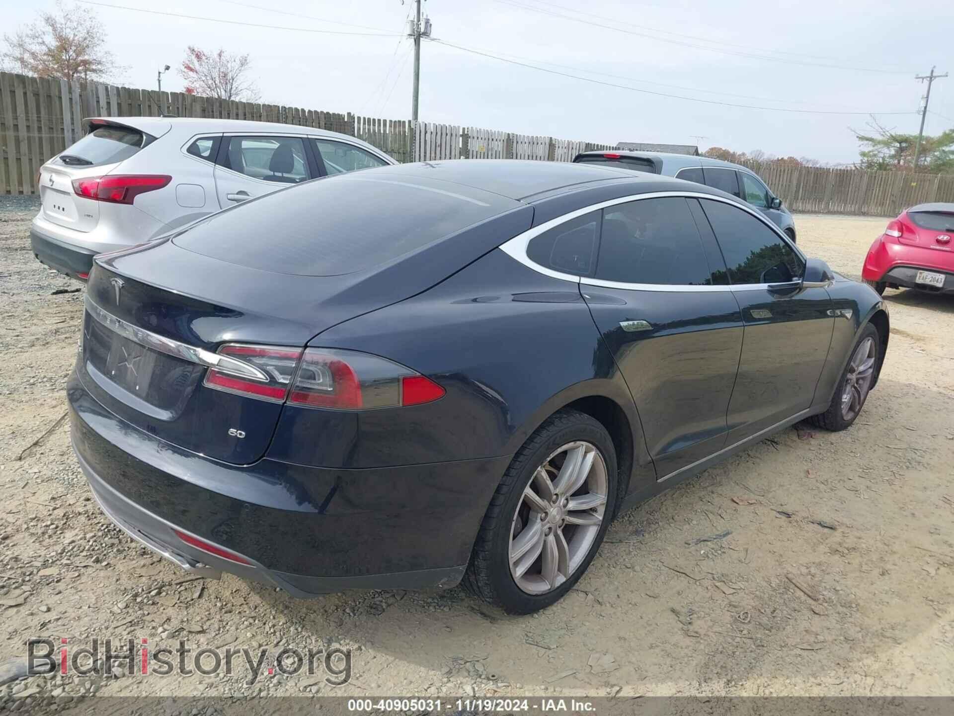 2014 TESLA MODEL S - VIN: 5YJSA1S12EFP42605 - Фото 4