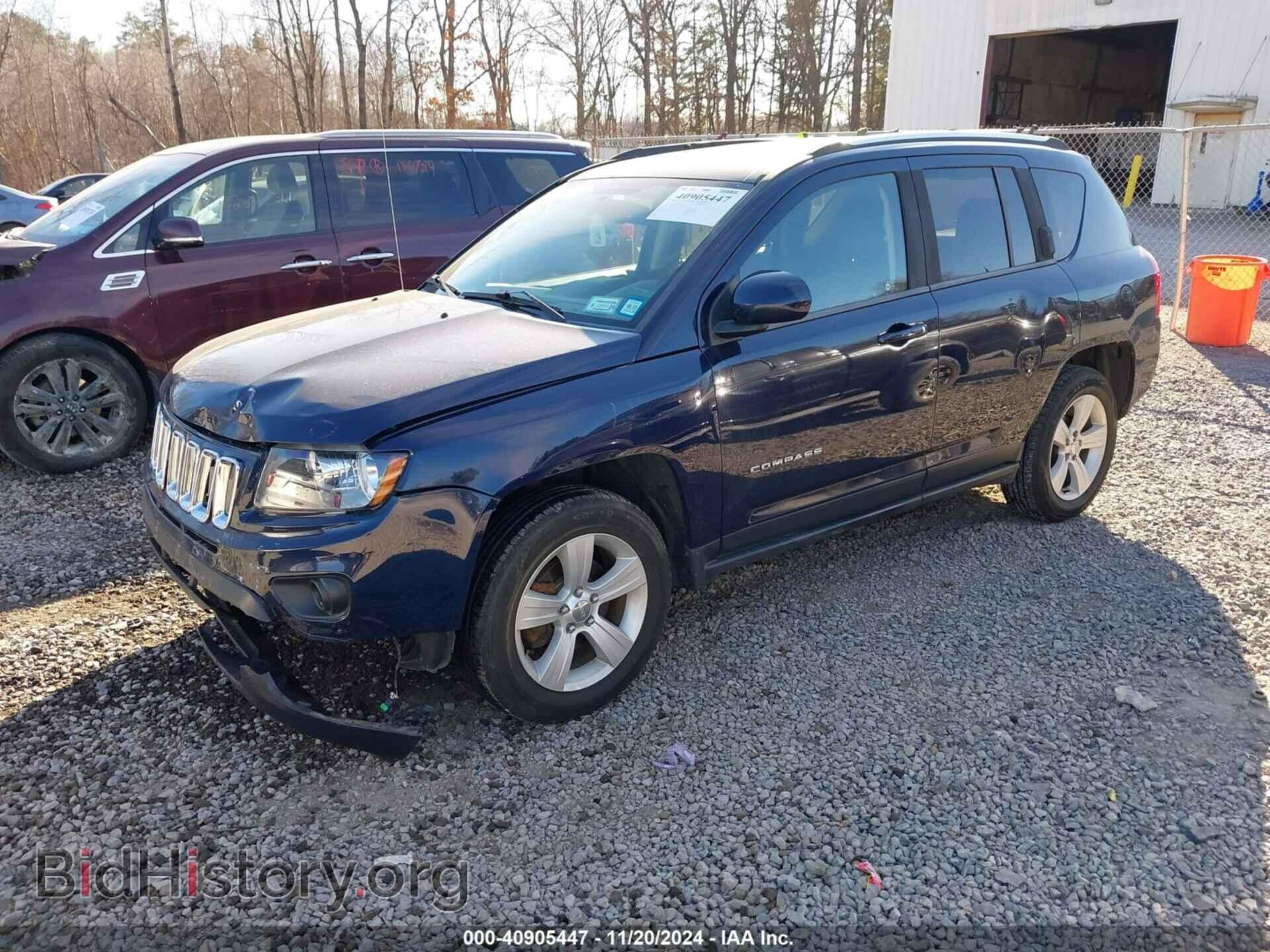 2014 JEEP COMPASS - VIN: 1C4NJDEB2ED500729 - Фото 2
