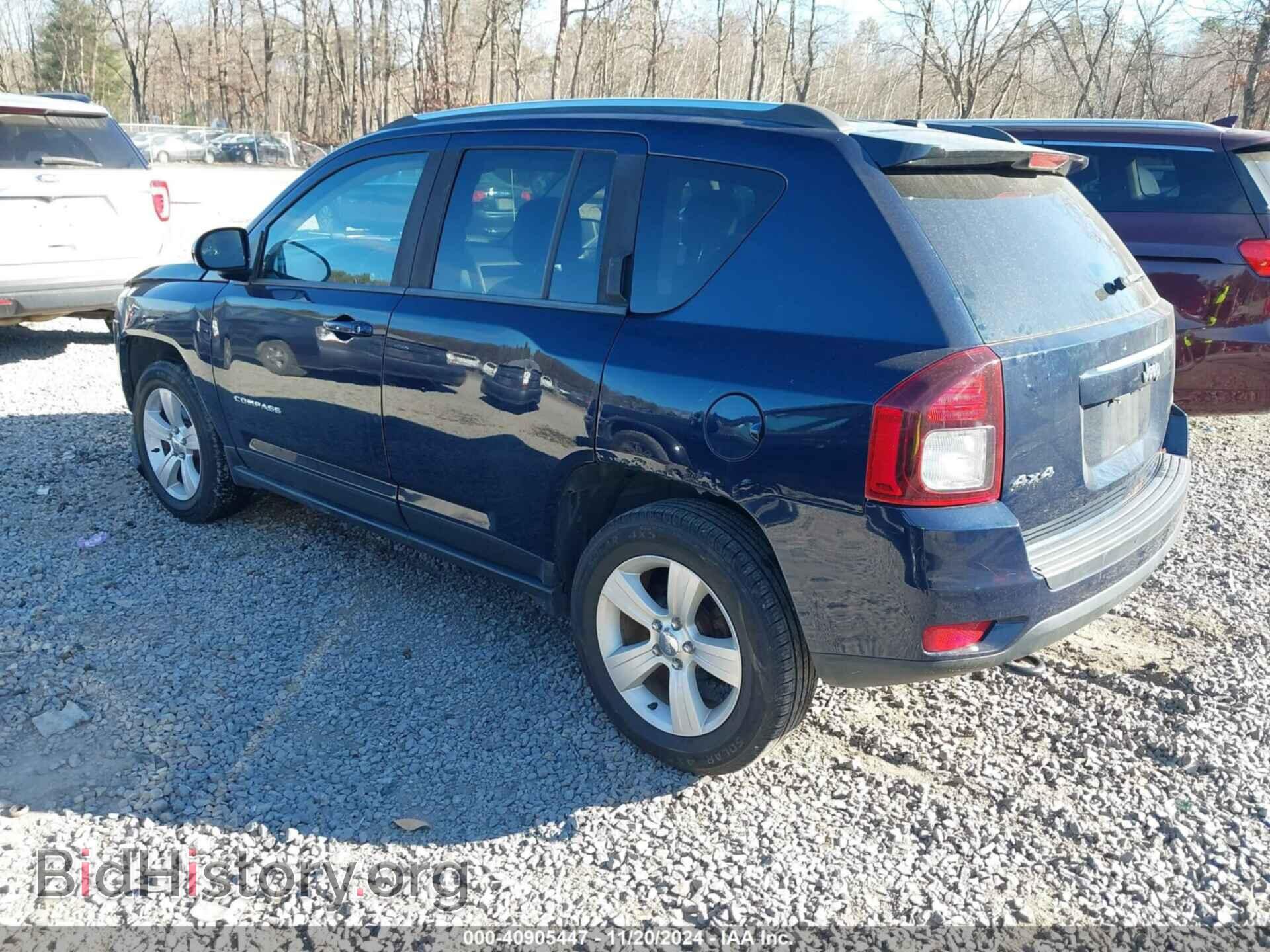 2014 JEEP COMPASS - VIN: 1C4NJDEB2ED500729 - Фото 3