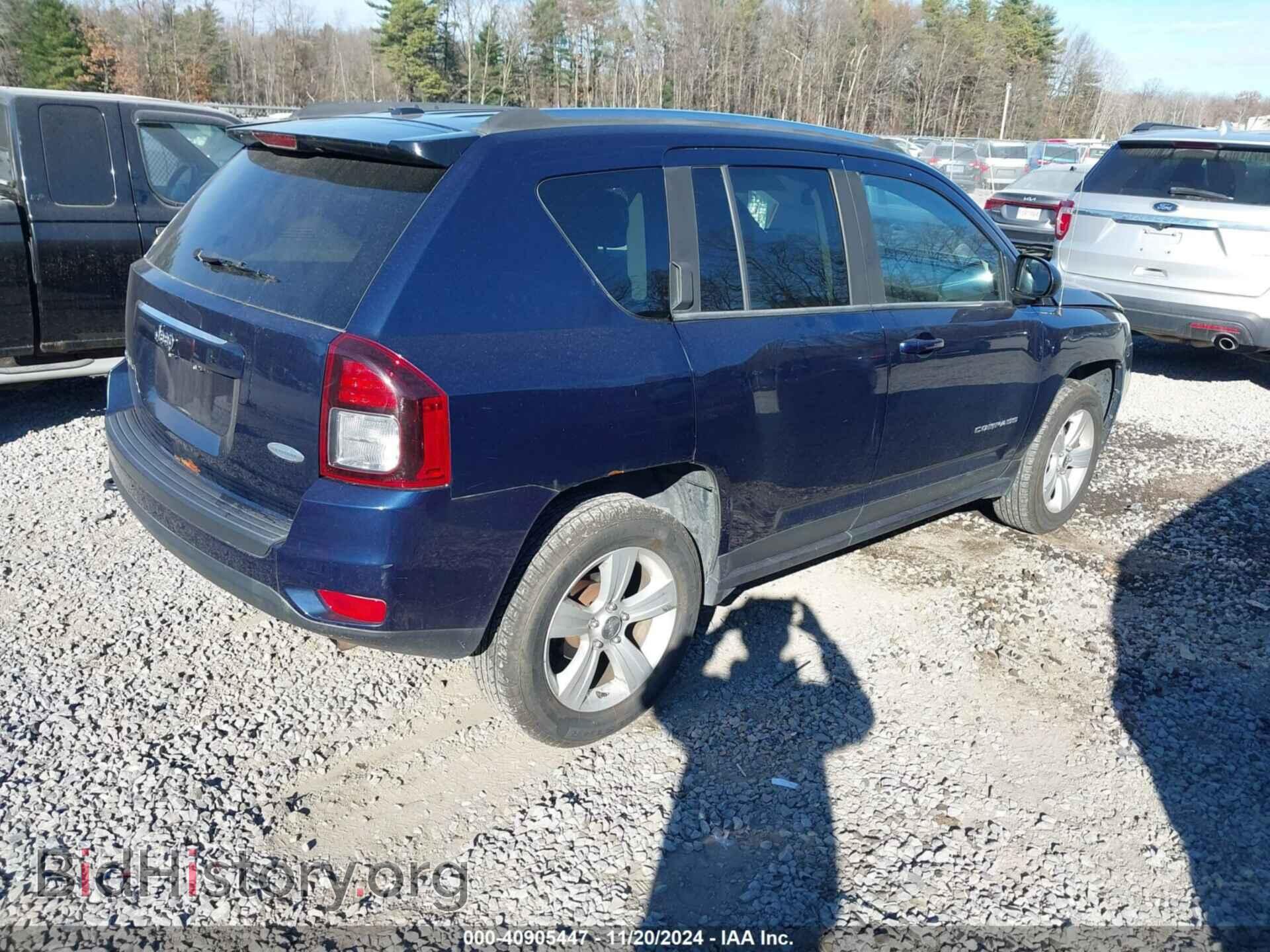 2014 JEEP COMPASS - VIN: 1C4NJDEB2ED500729 - Фото 4
