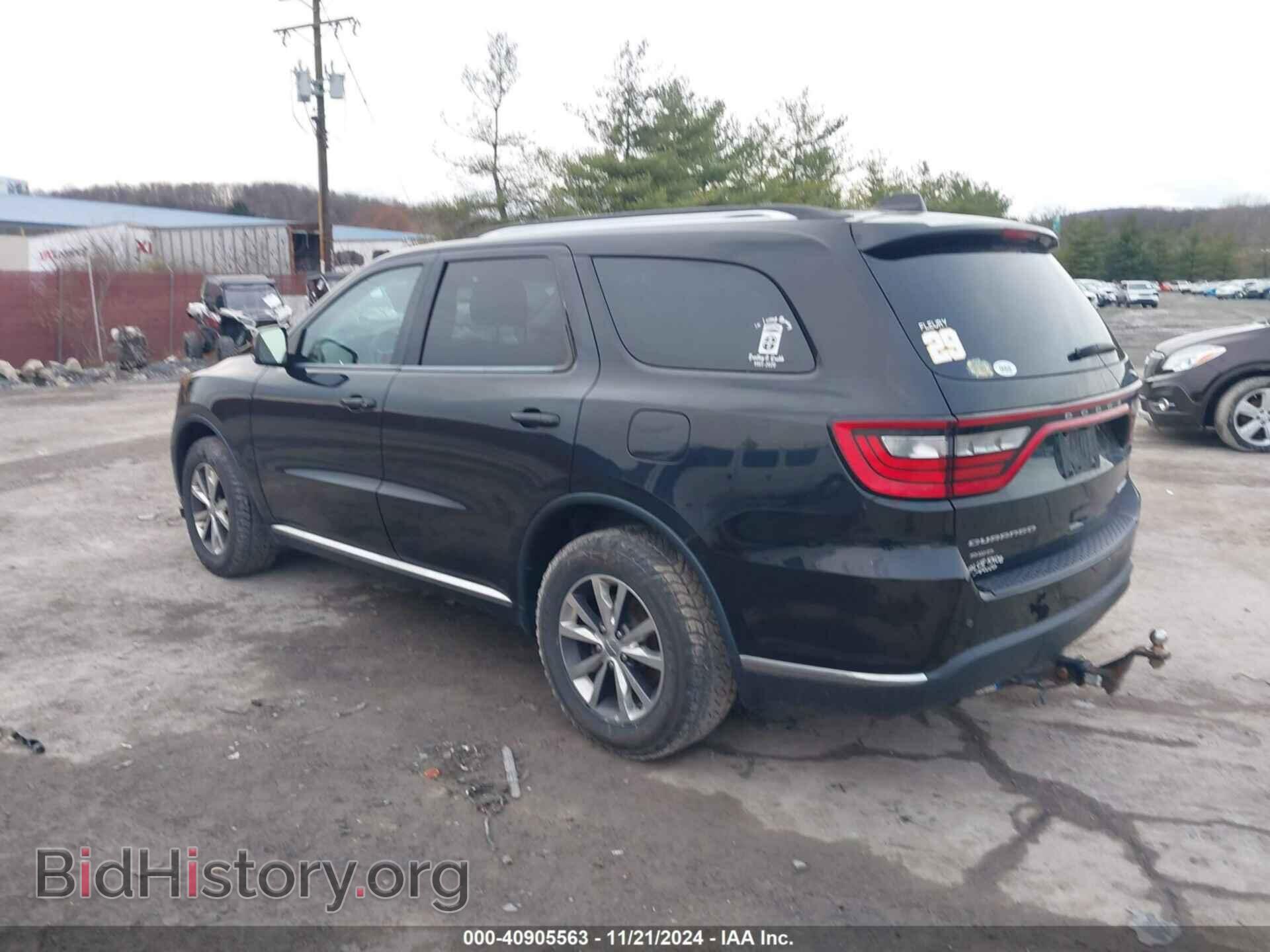2016 DODGE DURANGO - VIN: 1C4RDJDG6GC340917 - Фото 3