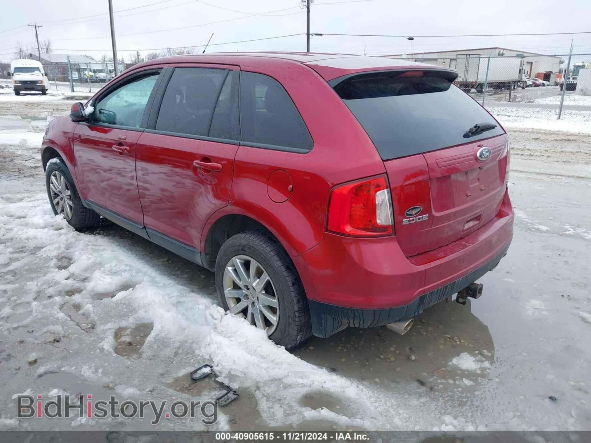 2013 FORD EDGE - VIN: 2FMDK4JC7DBE06577 - Фото 3