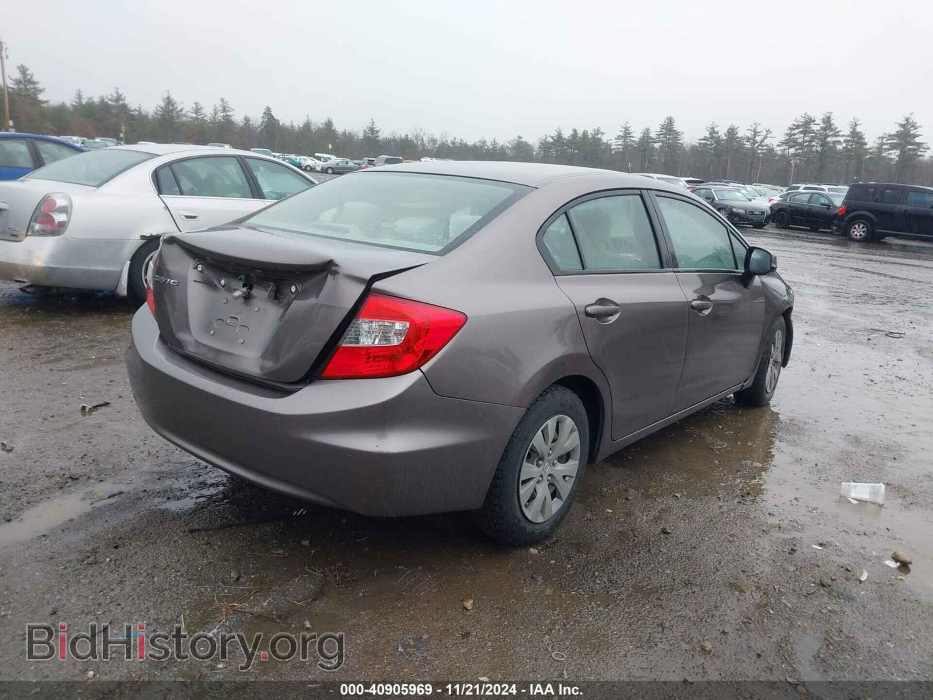 2012 HONDA CIVIC - VIN: JHMFB2F57CS003200 - Photo 4
