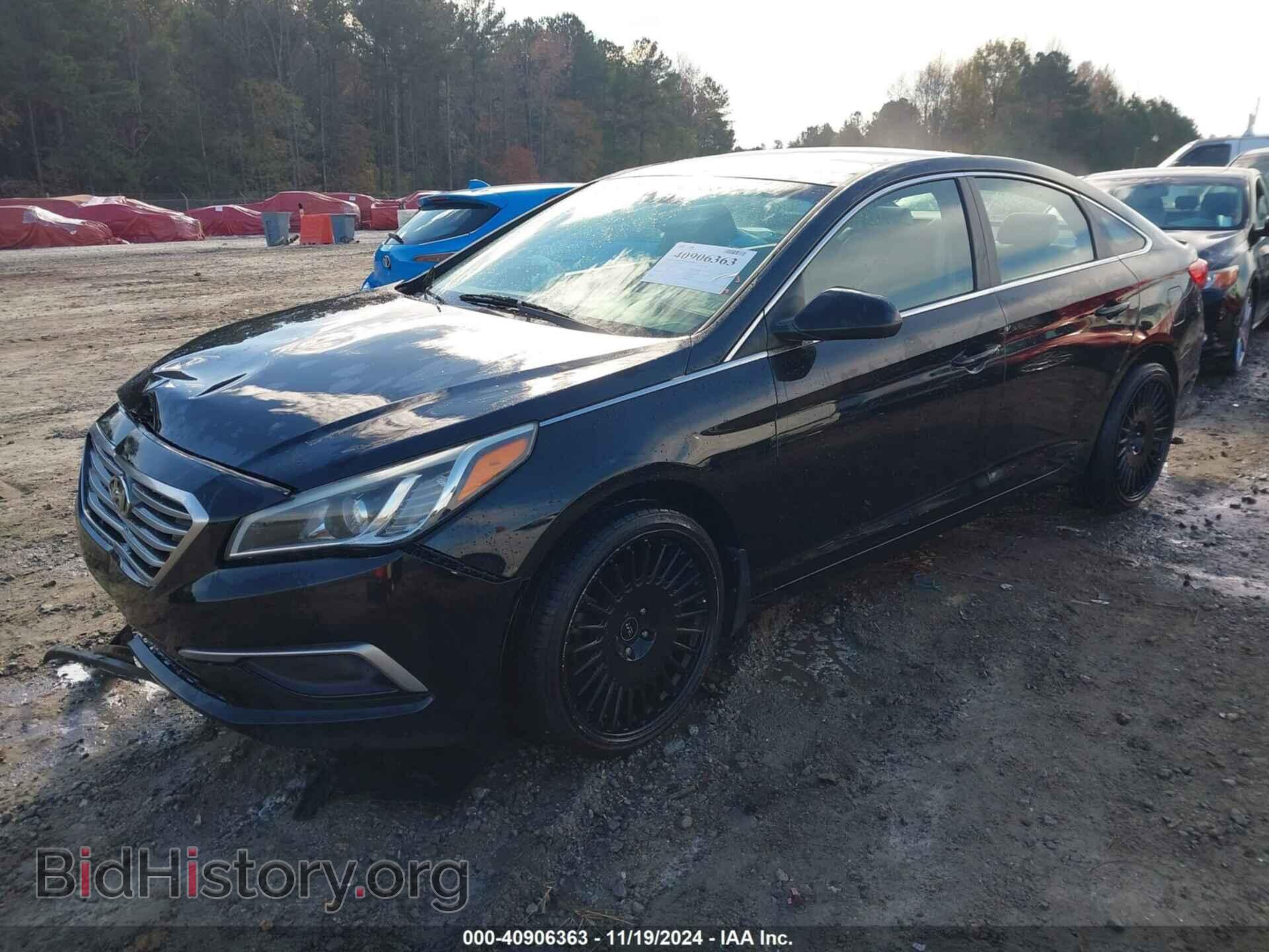 2017 HYUNDAI SONATA - VIN: 5NPE24AF6HH577351 - Фото 2