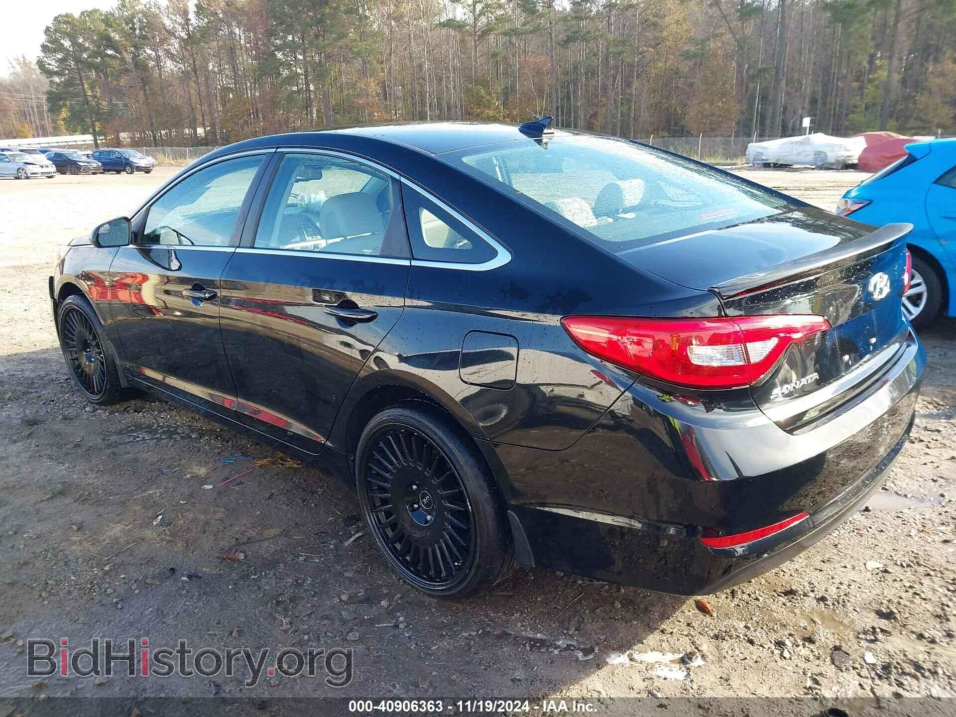 2017 HYUNDAI SONATA - VIN: 5NPE24AF6HH577351 - Фото 3