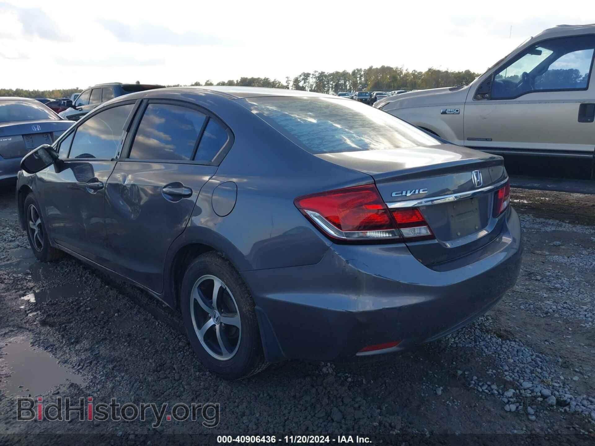 2015 HONDA CIVIC - VIN: 19XFB2F76FE110720 - Фото 3
