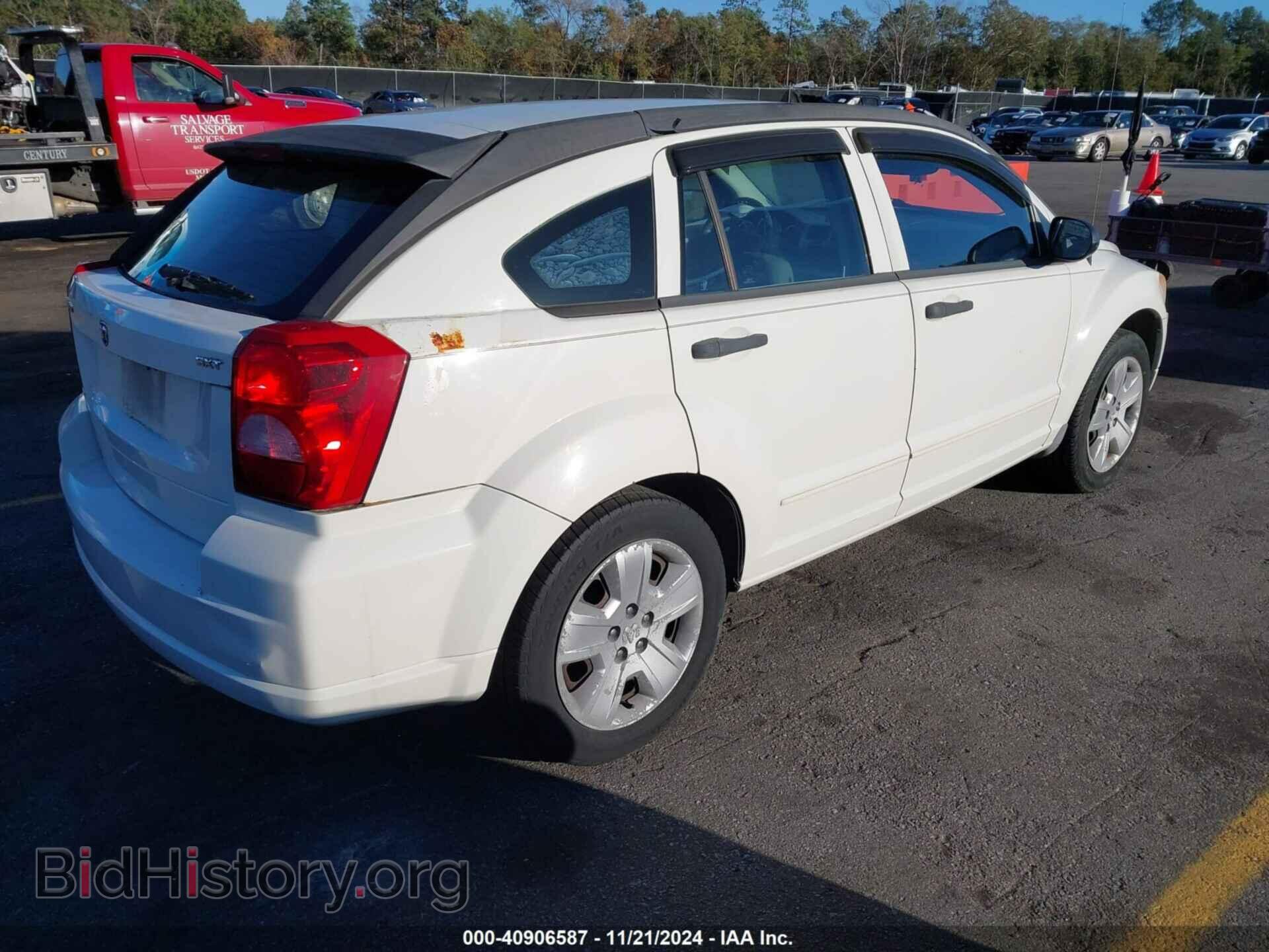 2007 DODGE CALIBER - VIN: 1B3HB48B77D408218 - Фото 4