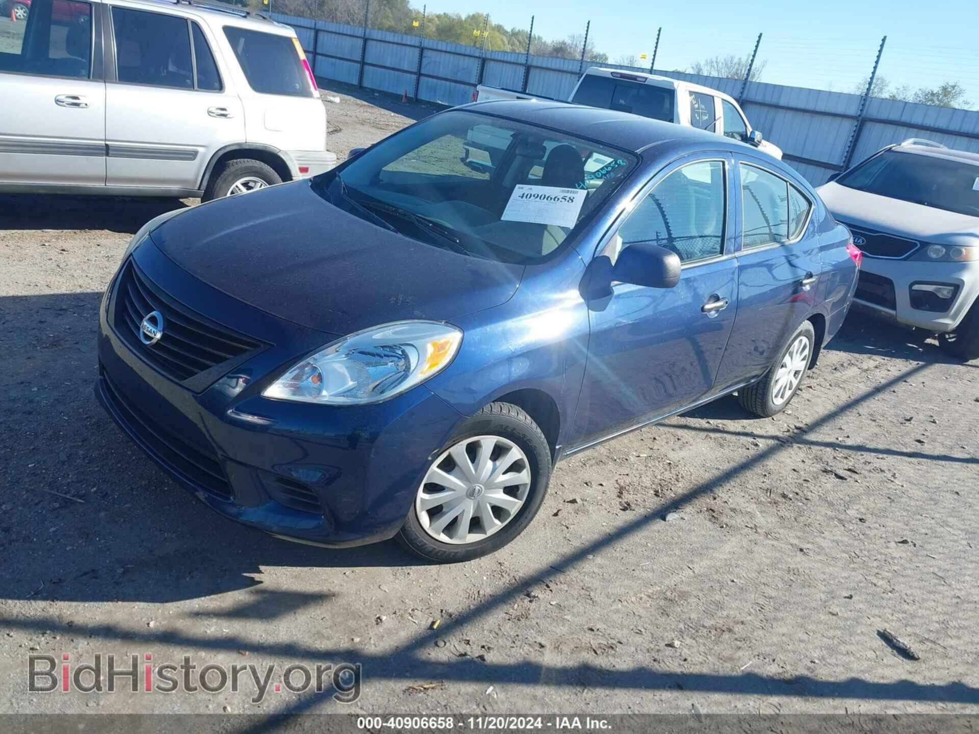 2012 NISSAN VERSA - VIN: 3N1CN7AP8CL834384 - Фото 2