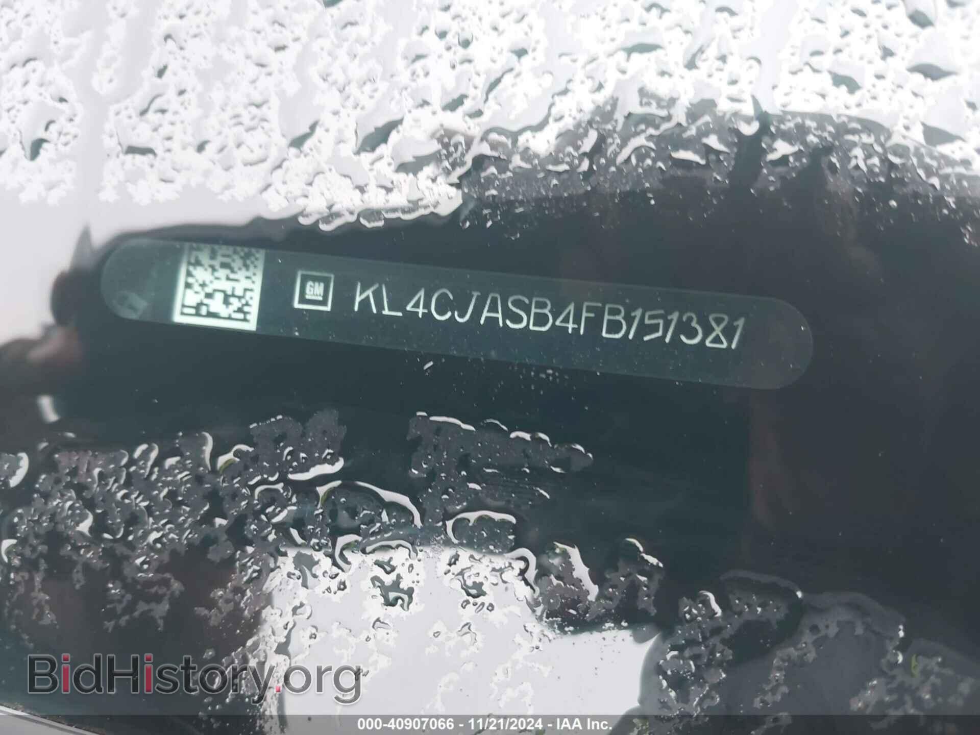 2015 BUICK ENCORE - VIN: KL4CJASB4FB151381 - Photo 9